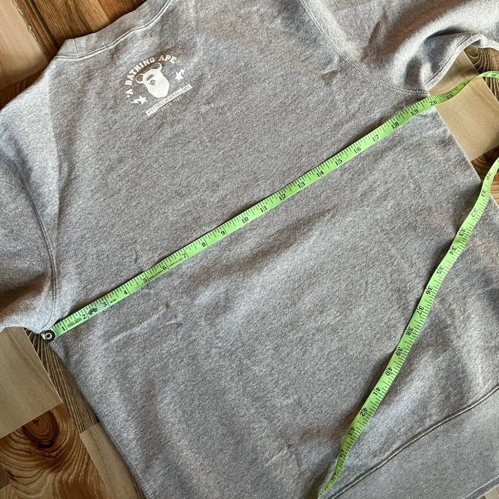 Bape x Medicom Big ape head Crewneck M