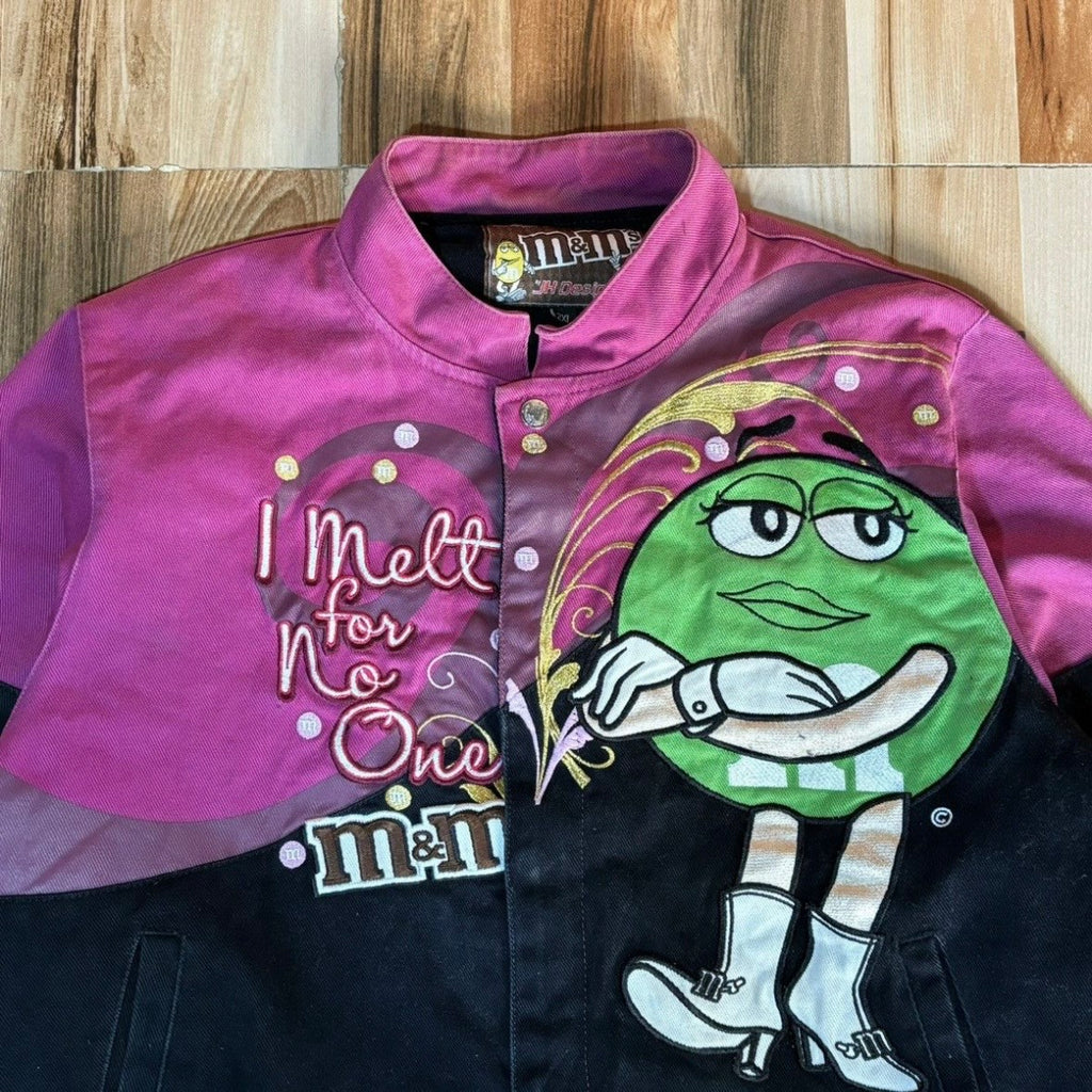 Vintage 00s M&M Nascar Jh Jacket L