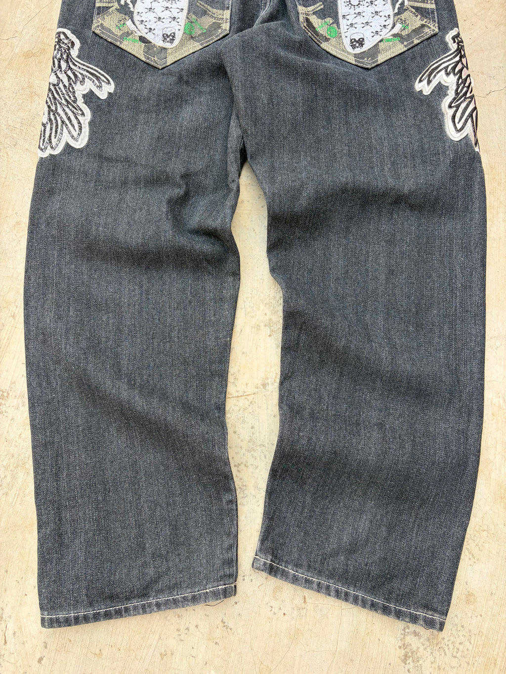 Vintage 00s Crown Holder Y2K Jeans 34