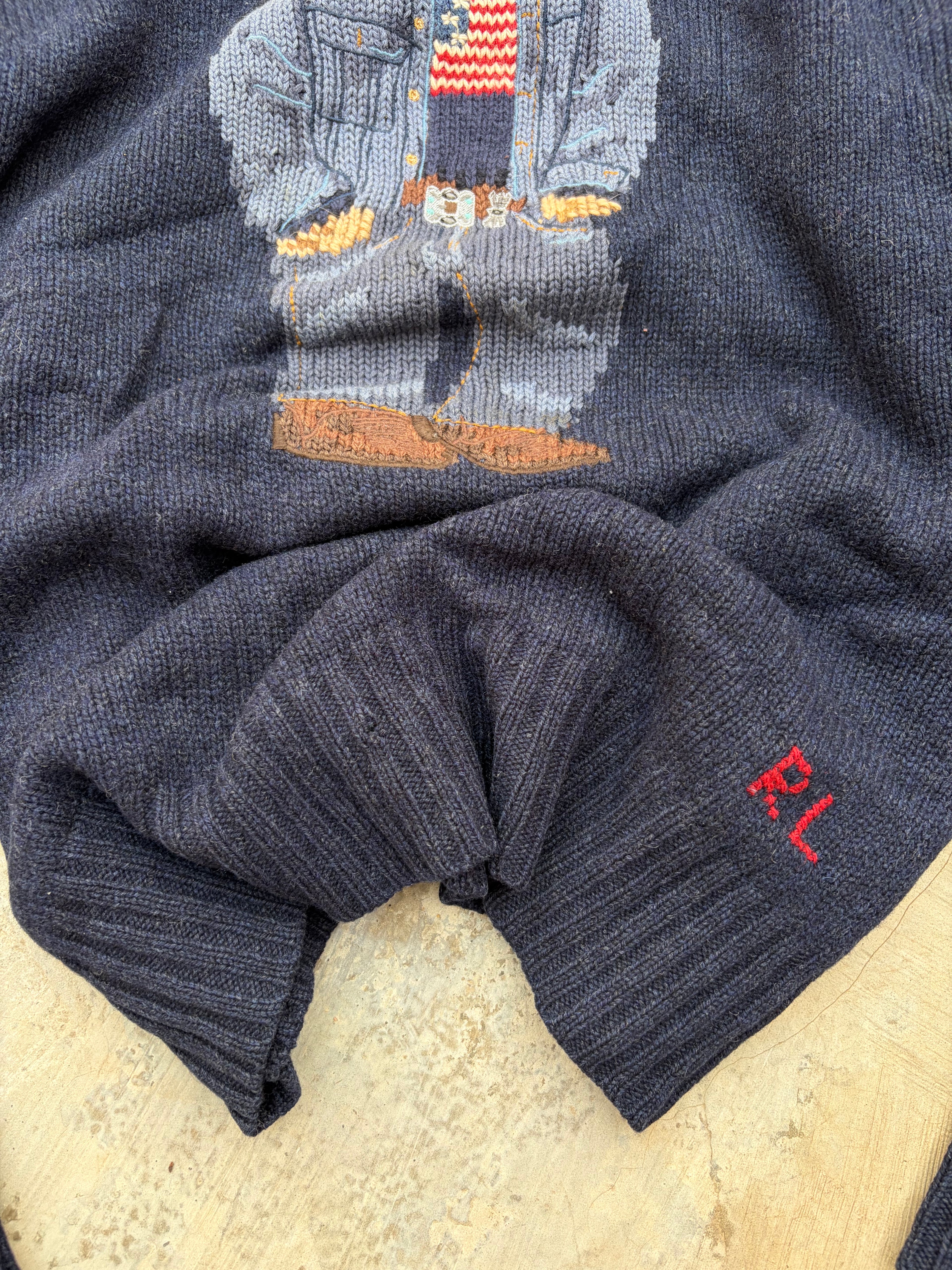 Vintage 00s Polo Ralph Lauren Kniwear S