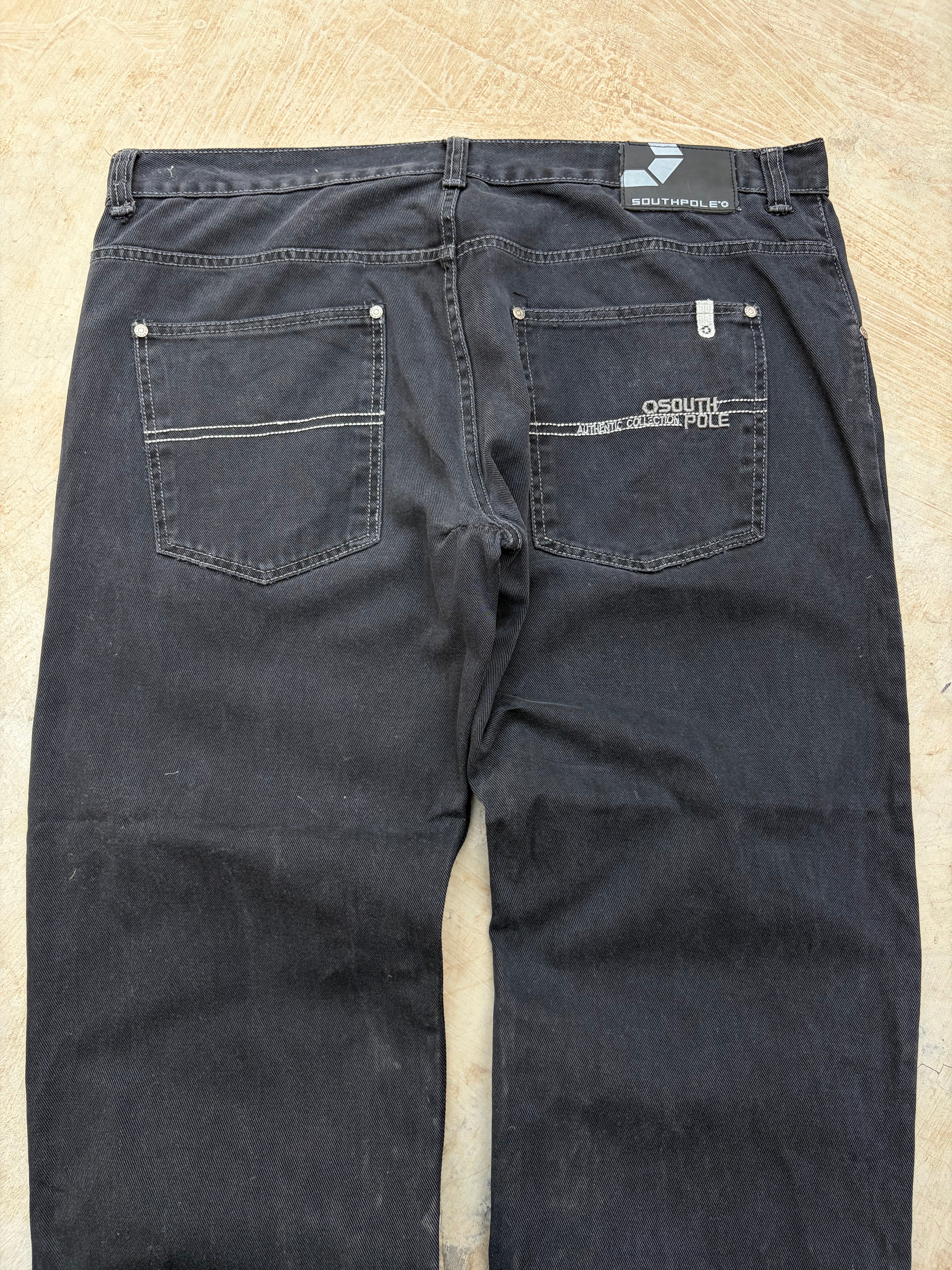Vintage 00s South Pole SpellOut Jeans 40