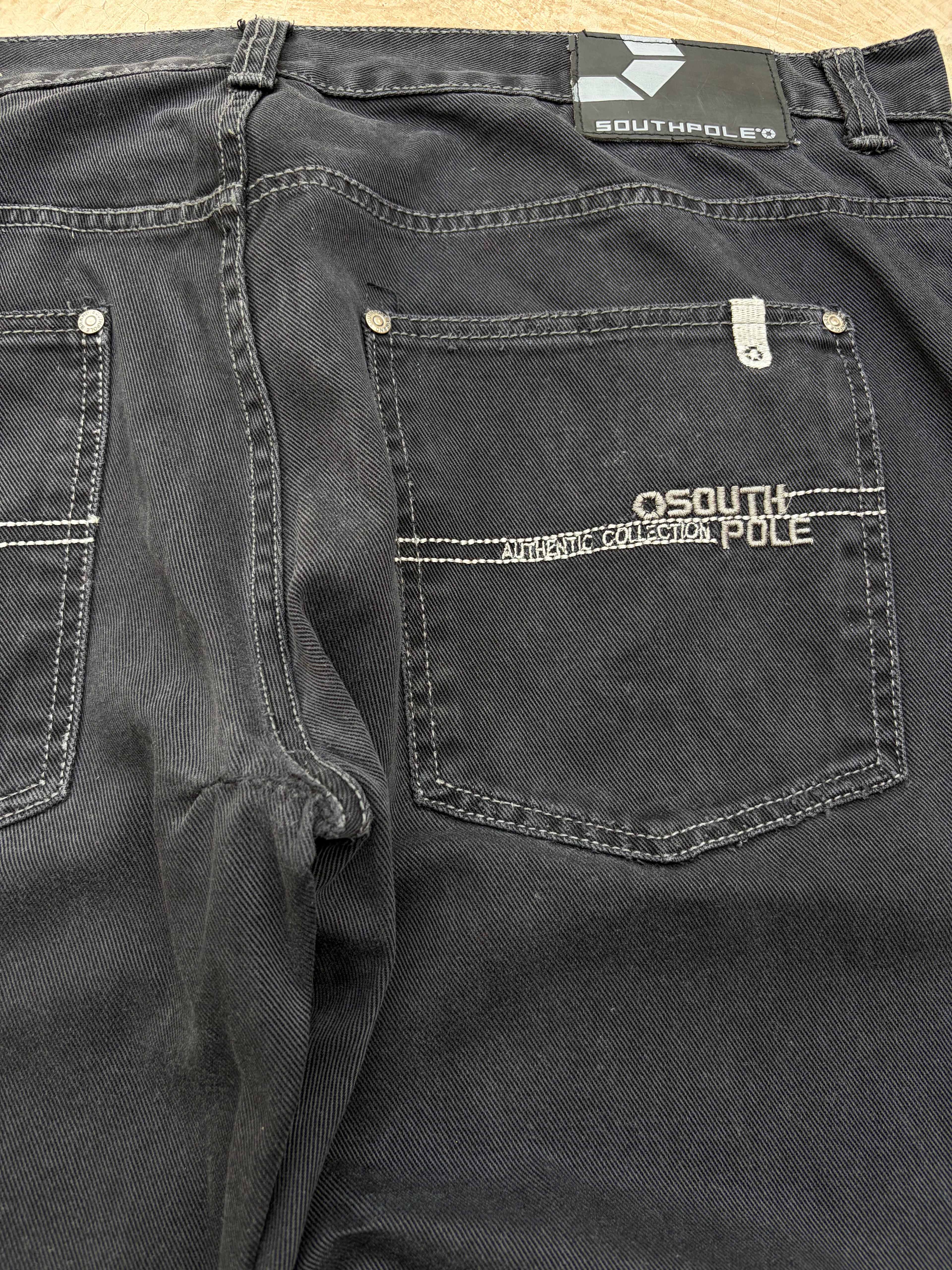 Vintage 00s South Pole SpellOut Jeans 40