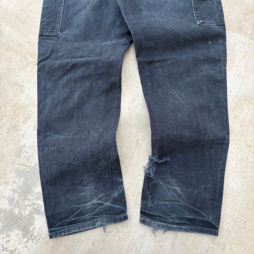 Vintage 00s Carhartt Double Knee B01 BLK 34