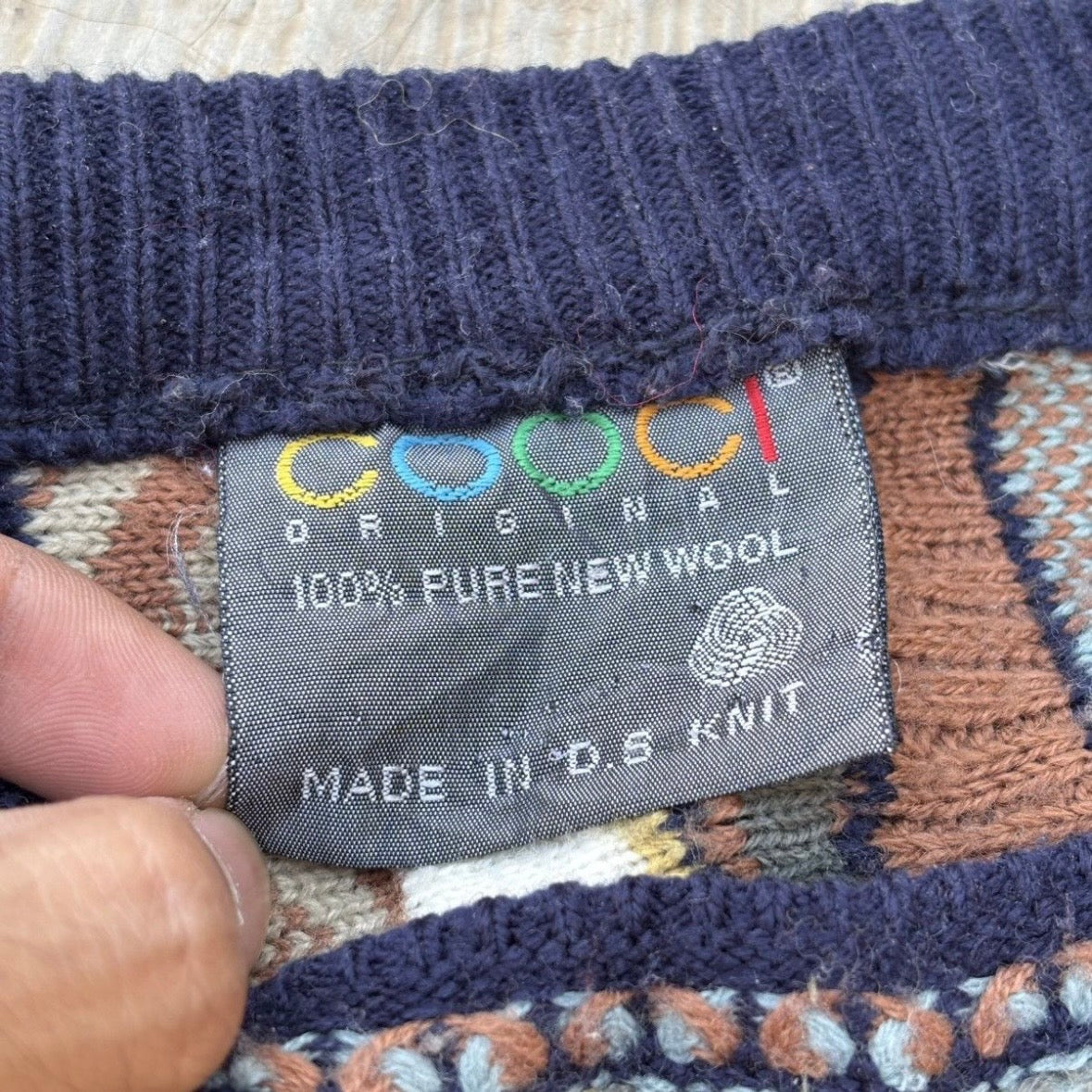 Cooci Coogi look alike Knitwear L