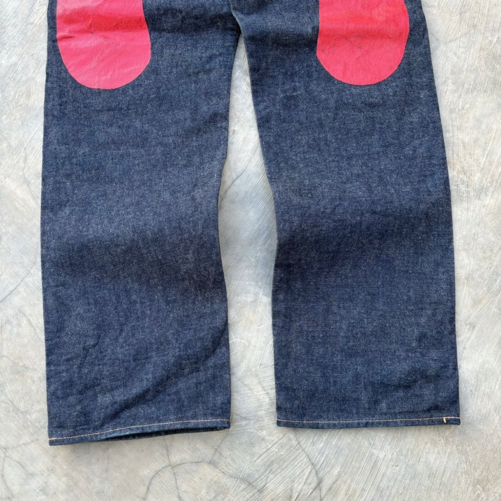 Vintage 00s Evisu Diacock Selvedge Jeans 36