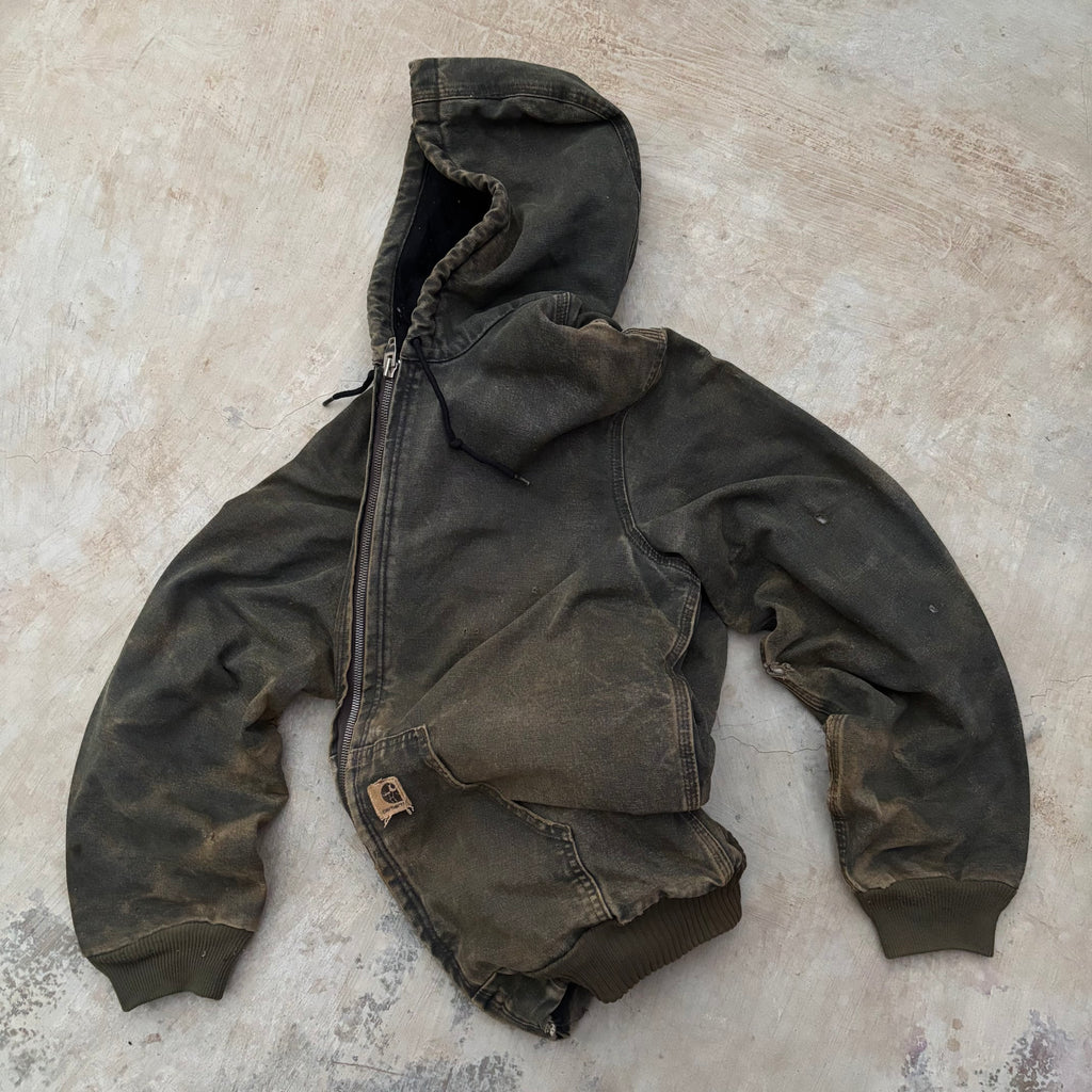 Vintage 00s Thrashed Sunfaded Carhartt Active Jacket Mos M