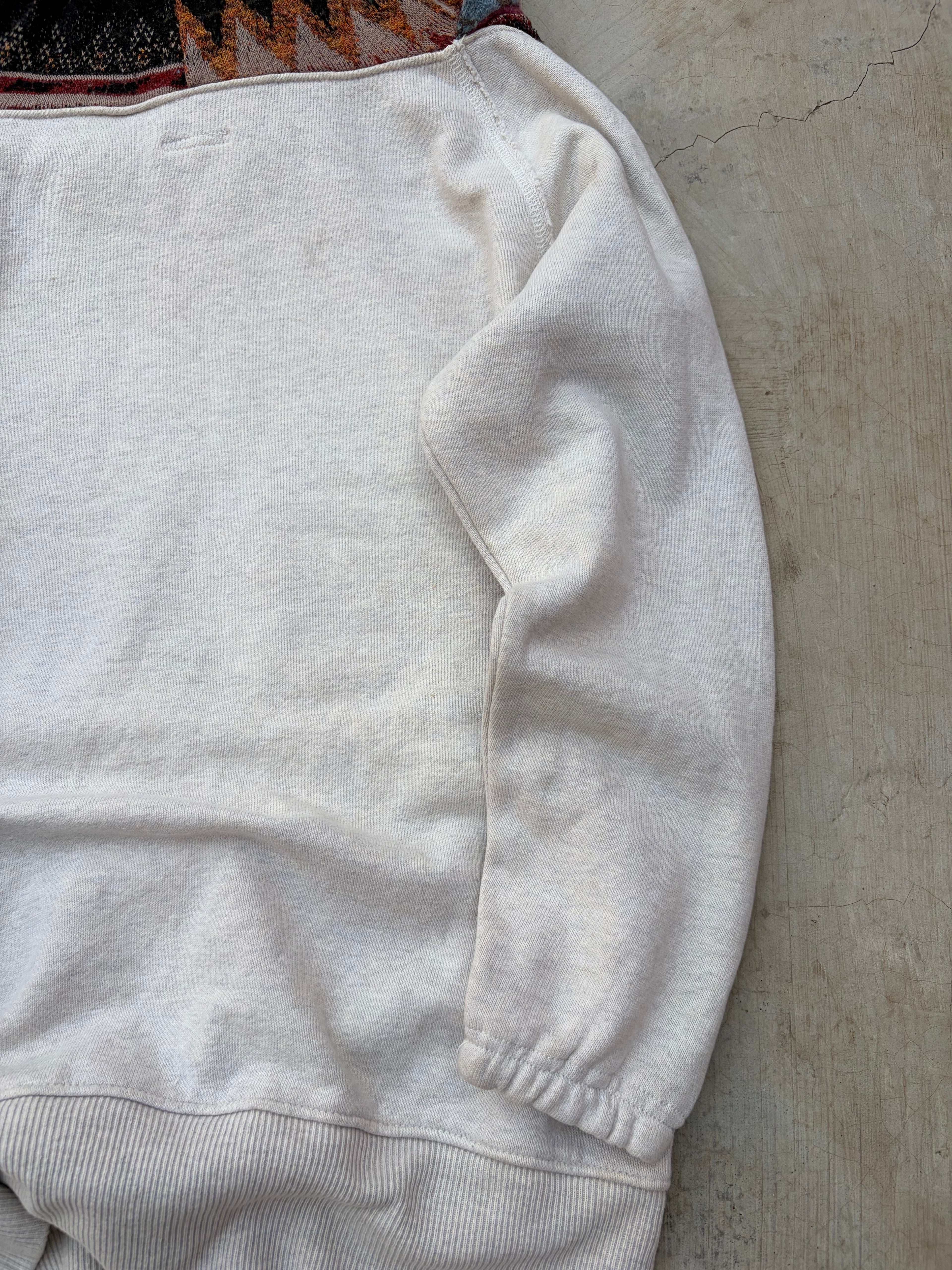 Vintage 00s Kapital Native Navajo Blanket Fleece Hoodie XS