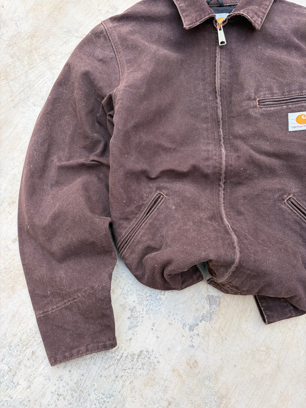 Vintage Carhartt Detroit Jacket EJ196 DKB S