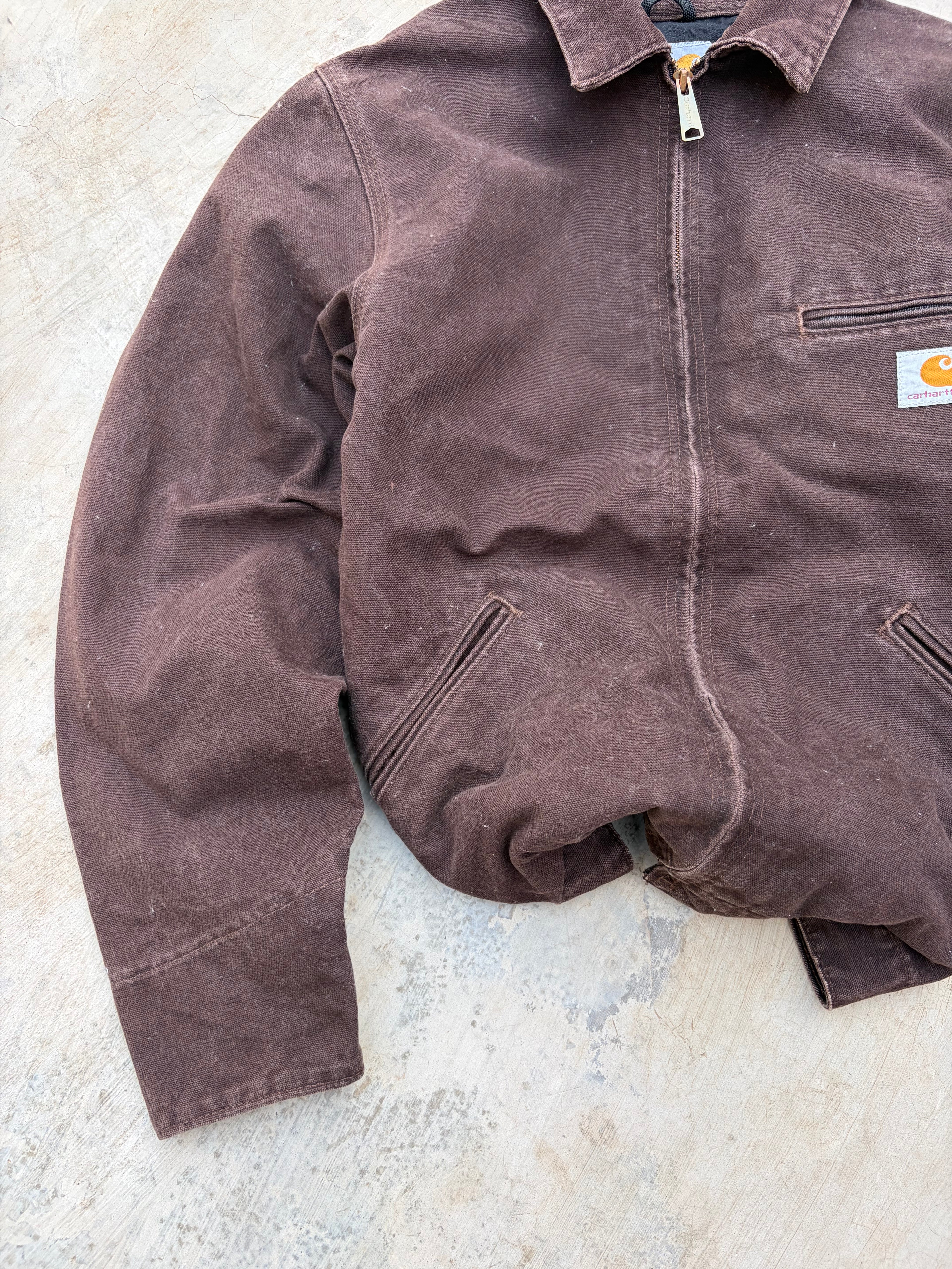 Vintage Carhartt Detroit Jacket EJ196 DKB S