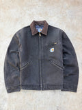 Vintage 00s Carhartt Sunfaded Detroit Jacket J01 BLK L