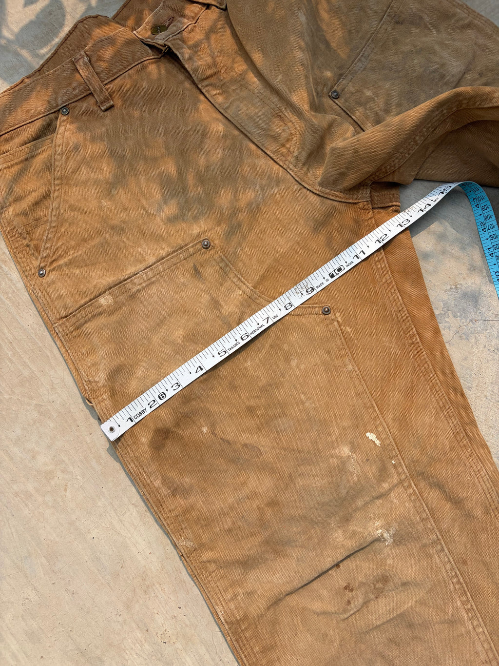 Vintage Stained & Faded Carhartt Double Knee 32
