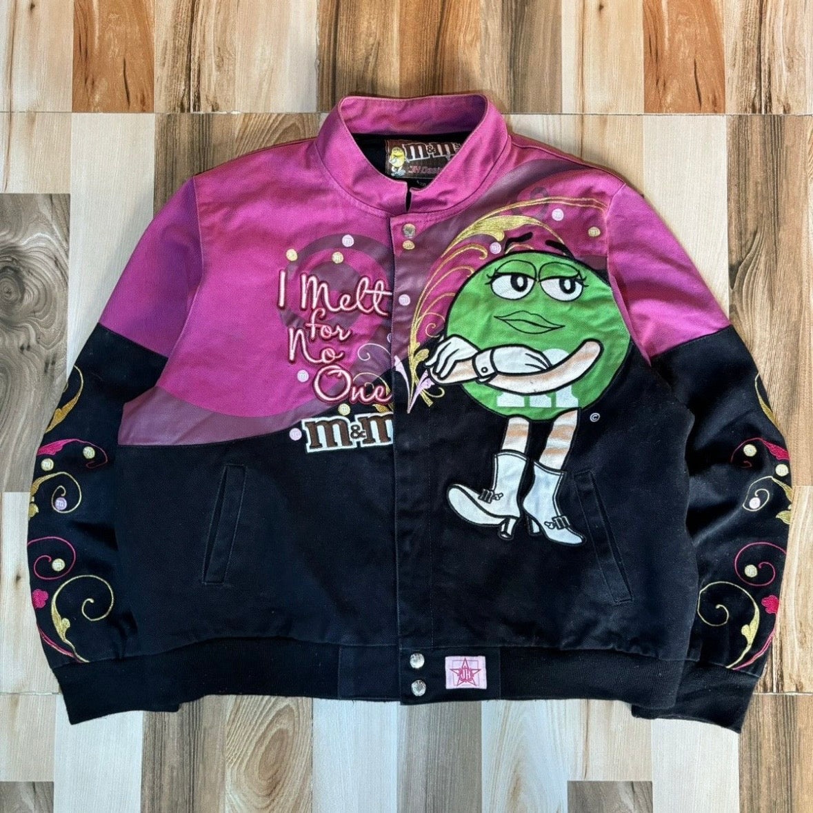 Vintage 00s M&M Nascar Jh Jacket L