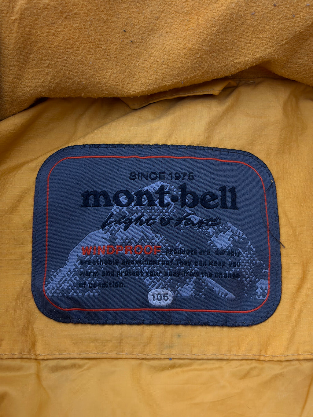Vintage 00s Montbell EX700 puffer down jacket L