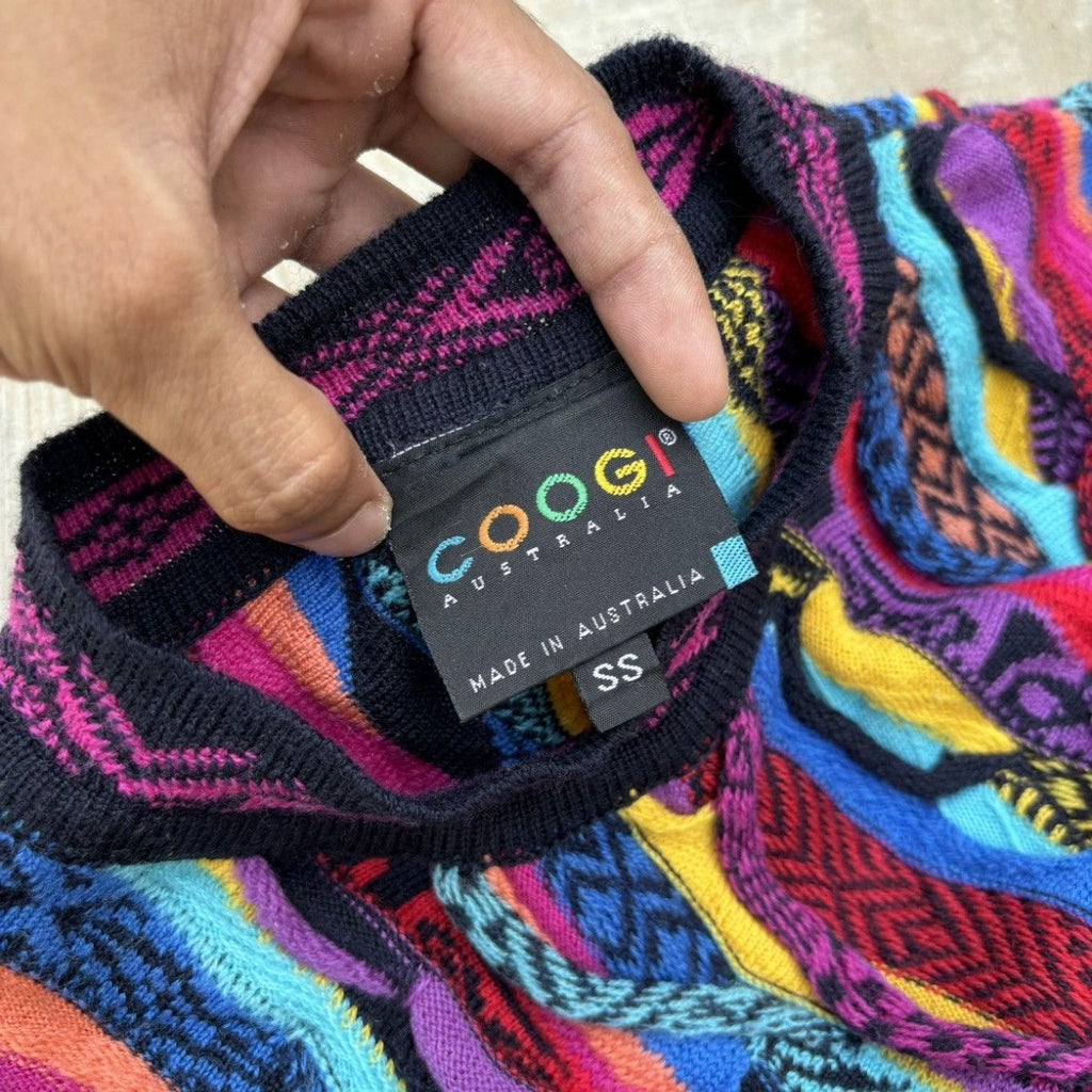 Vintage 90s Coogi Multi Colour Knitwear M