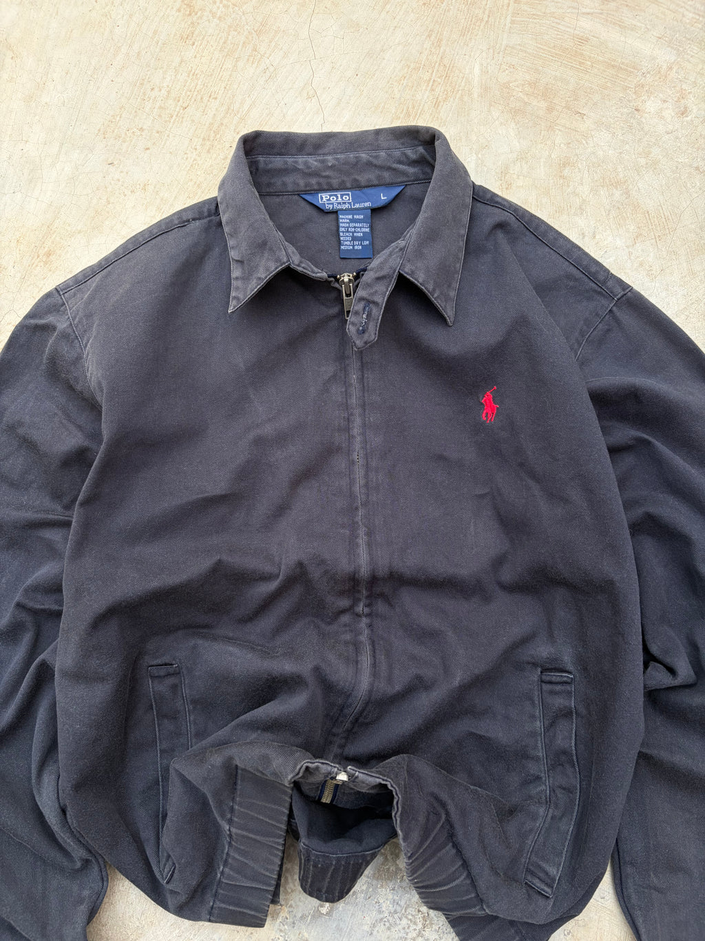 Vintage 90s Polo Ralph Lauren Harrington Jacket L