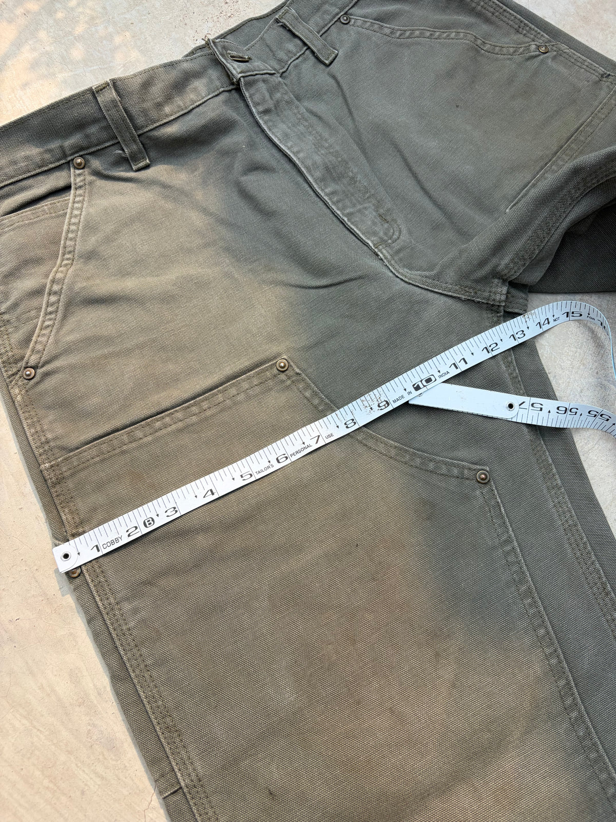 Vintage faded Carhartt Double Knee pants 34