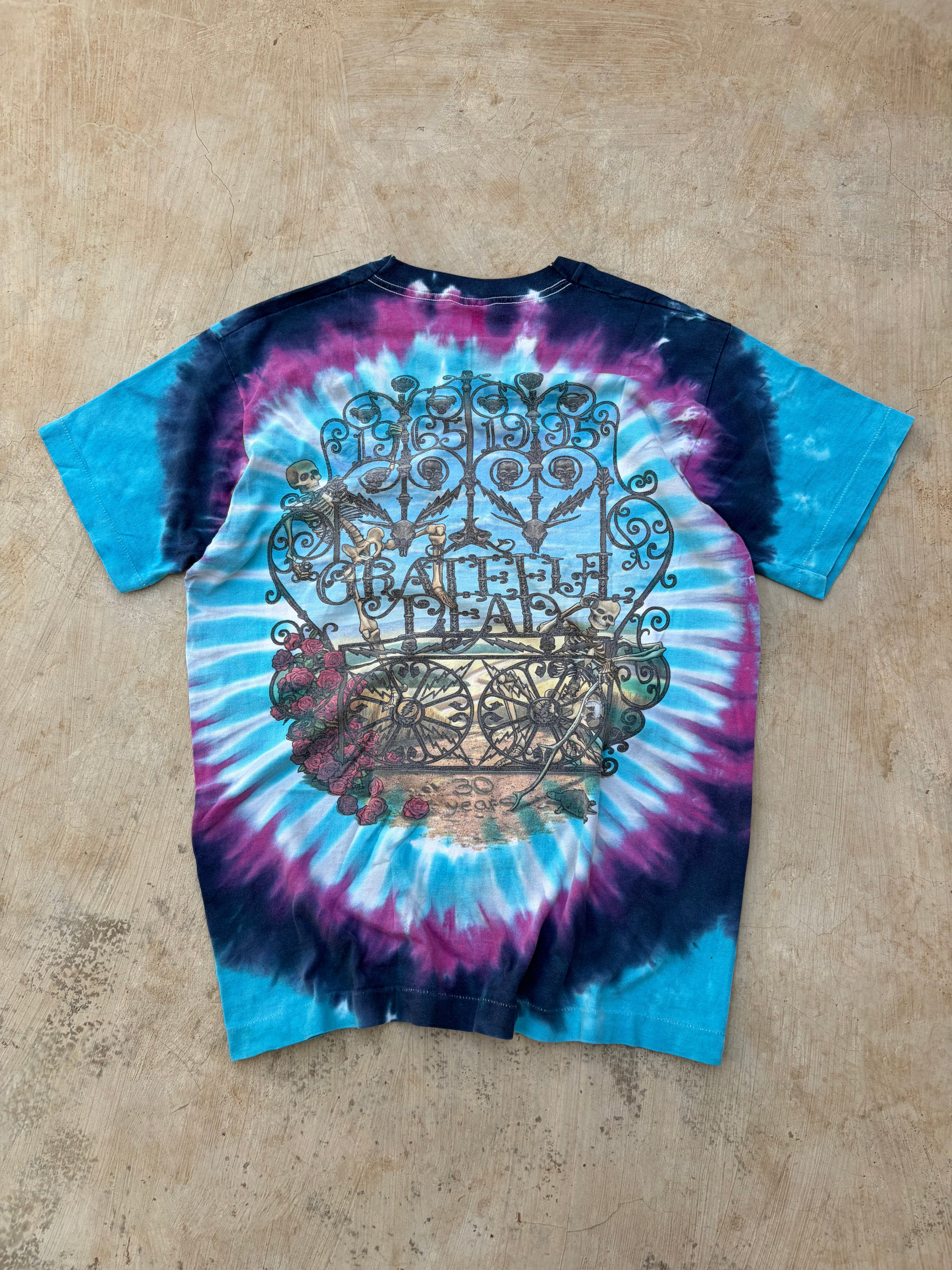 Grateful Dead 1995 30th anniversary Tshirt L