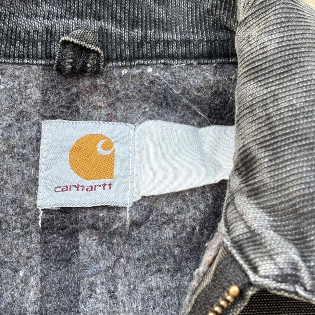 Vintage 90s Faded Carhartt Detroit Jacket L
