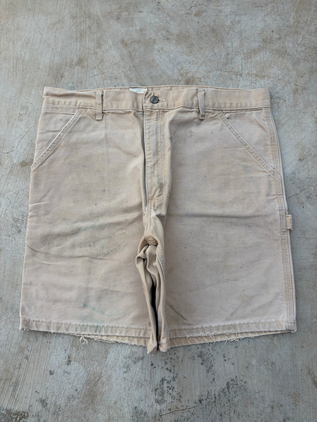 Vintage 00s Carhartt Jorts Big Logo 36