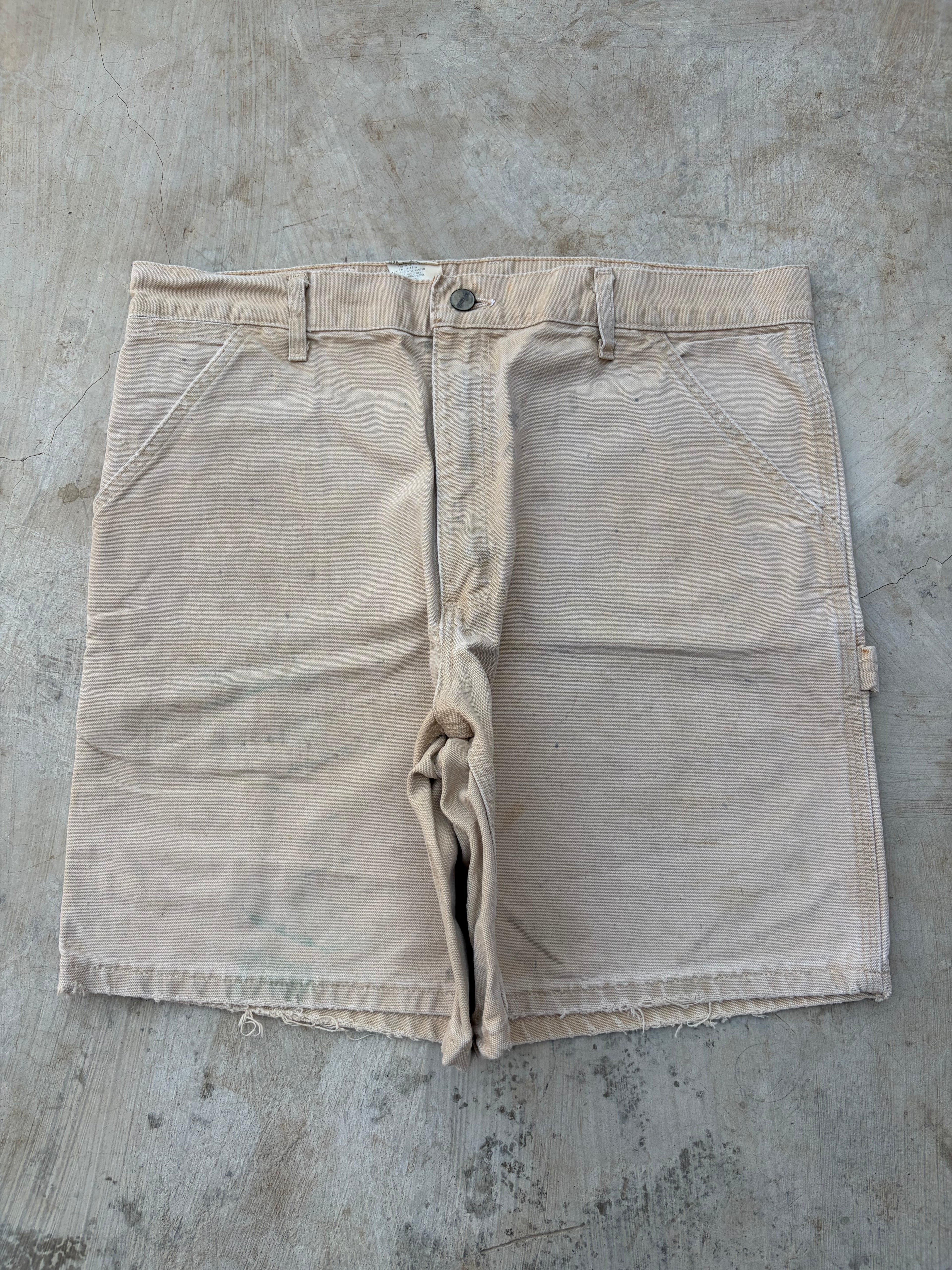 Vintage 00s Carhartt Jorts Big Logo 36