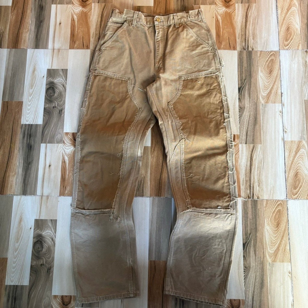 Vintage Carhartt Double Knee Pant B01 BRN 32