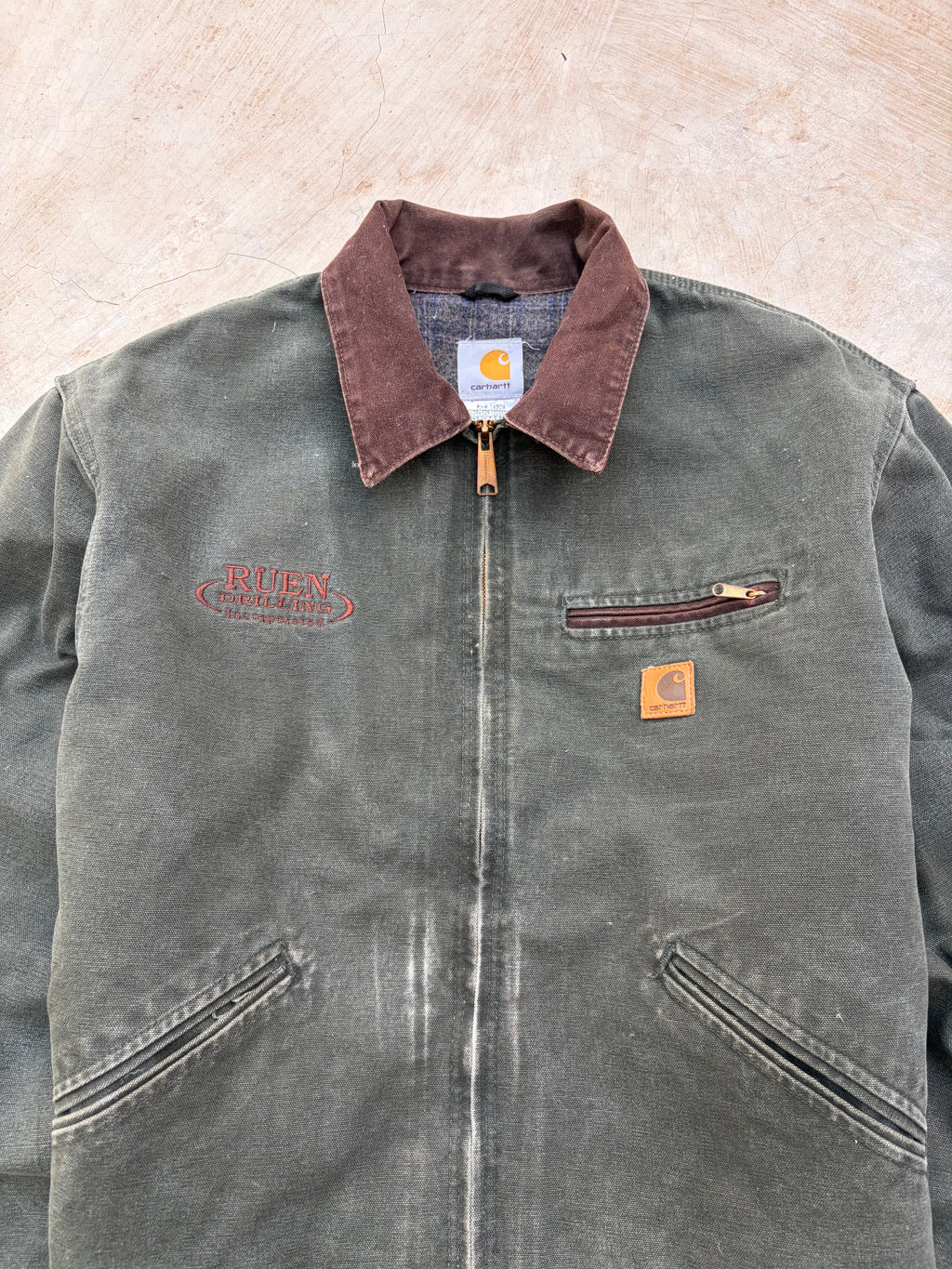 Vintage 00s Carhartt Detroit Jacket J97 MOS XL