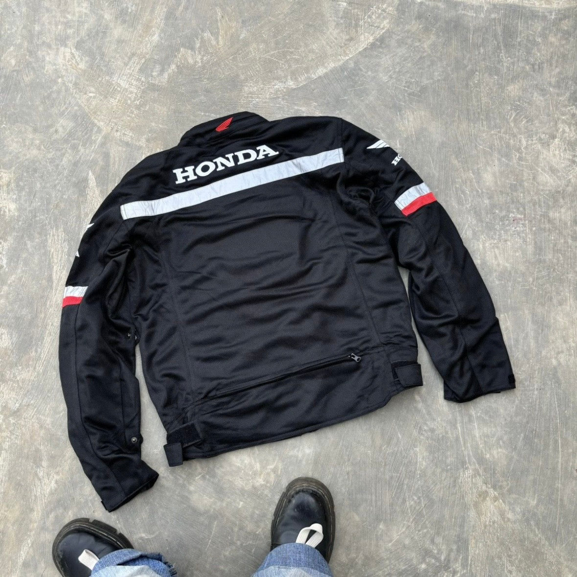 Vintage 00s Honda racing pad Jacket L