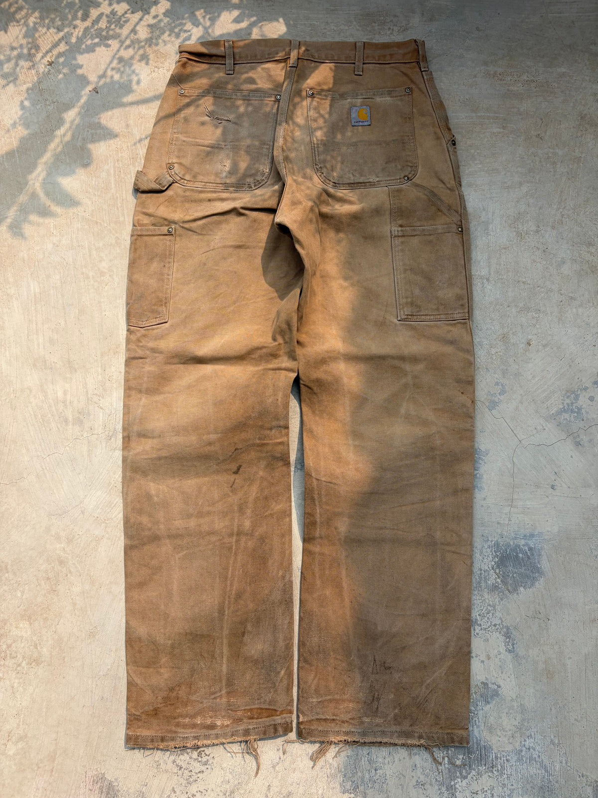 Vintage Sunfaded 1 pannel Carhartt Double Knee 32