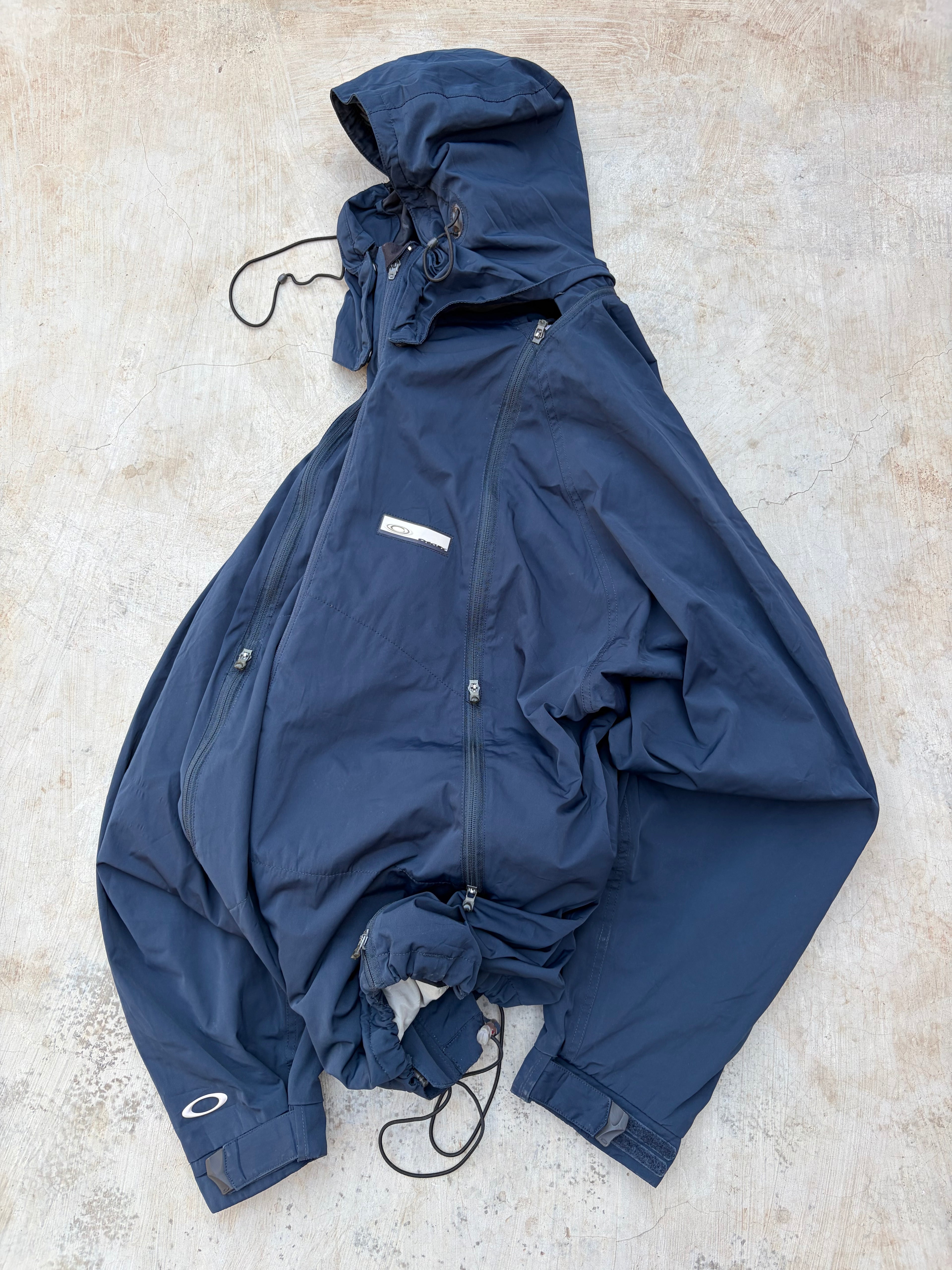 Vintage 2006 Oakley Nitro Fuel 2 Technical Jacket Navy XL