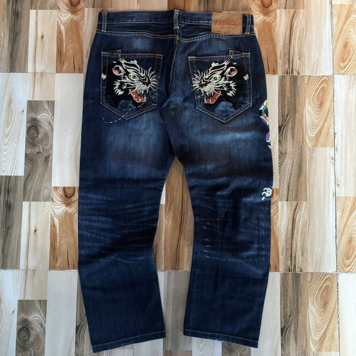 Vintage Edhardy Y2K Baggy Pant 36