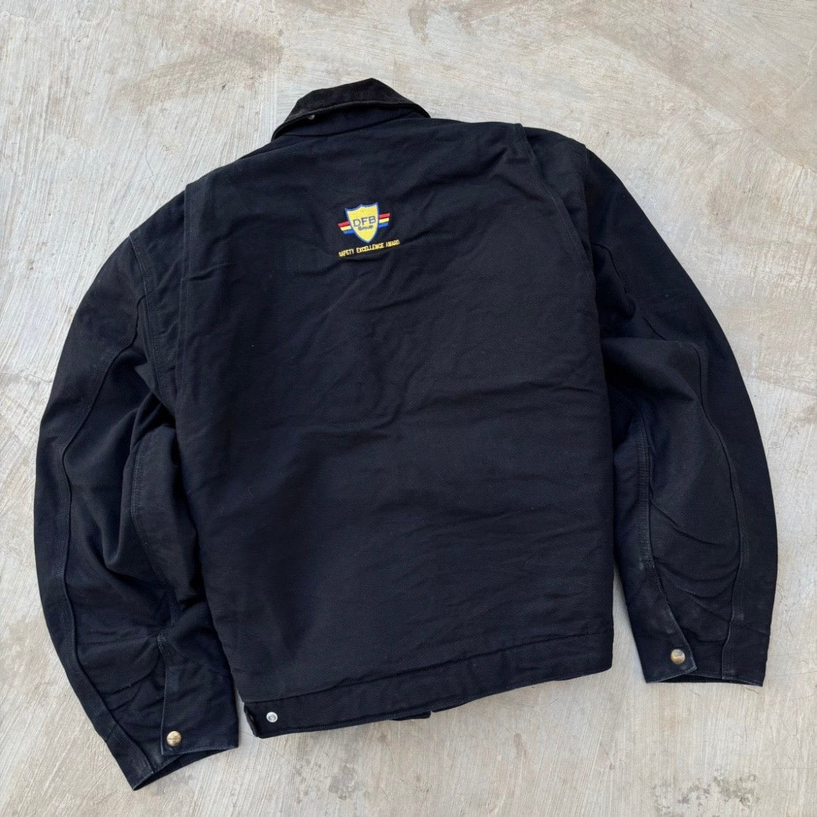 Vintage 00s Carhartt Detroit Jacket BLK L