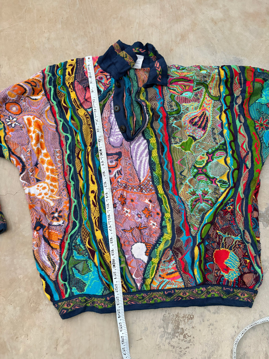 90s Ultra Rare COOGI Australia Animal Knit Sweater M