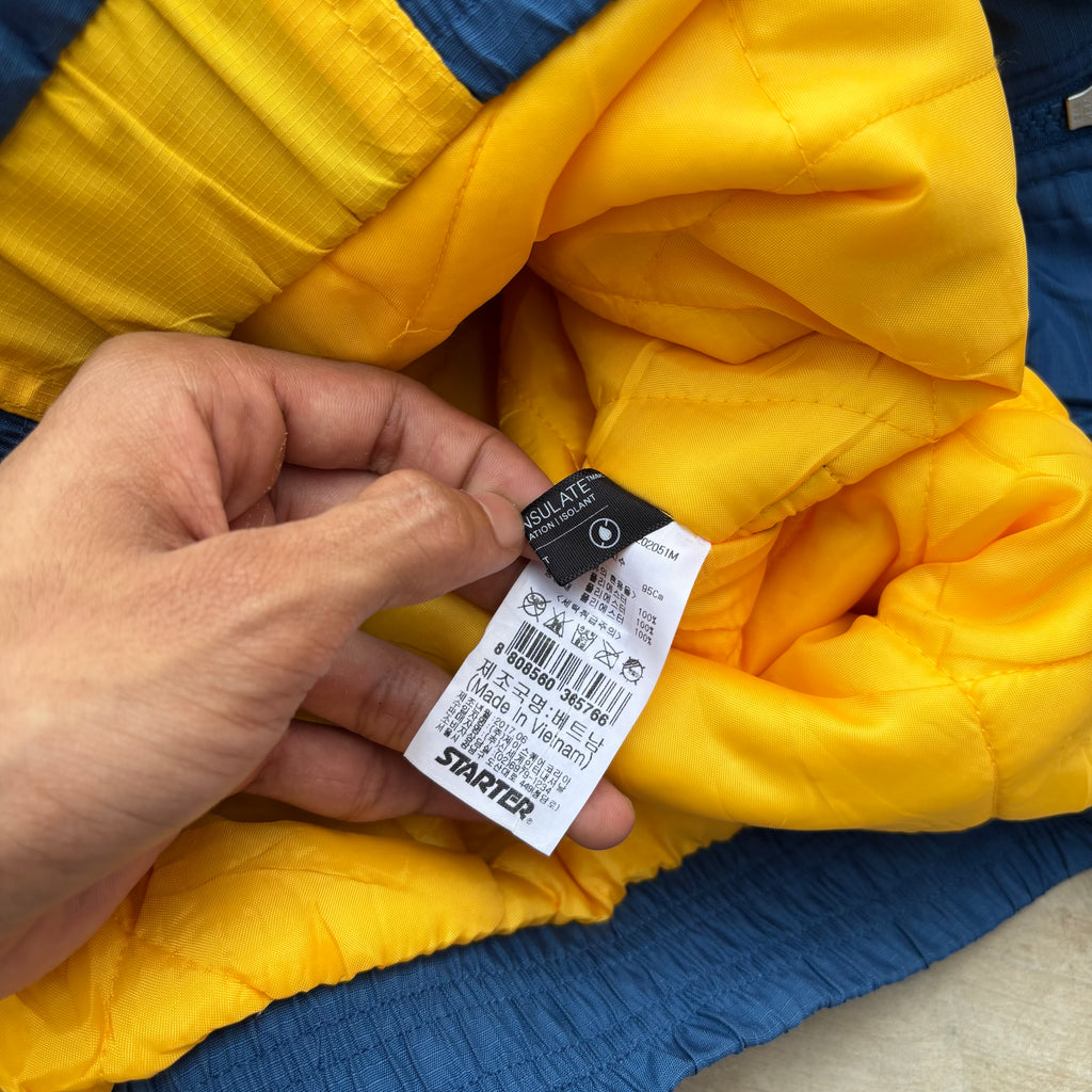 00s Vintage Starter Puffer Jacket L