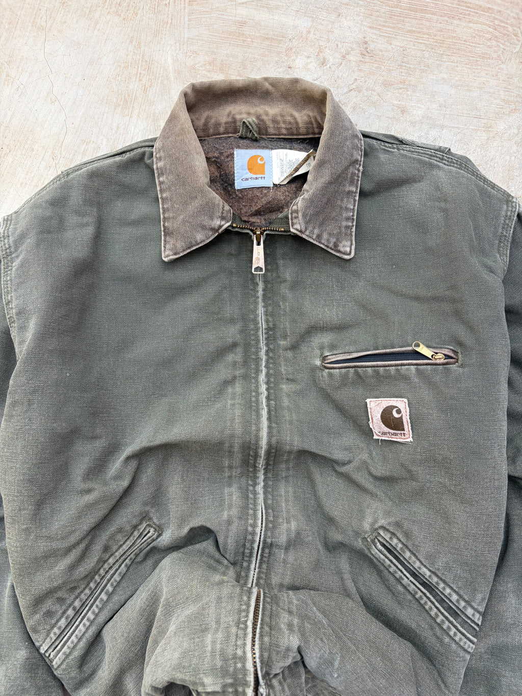 Vintage 90s 1999 Carhartt Detroit Jacket J76 MOS XL