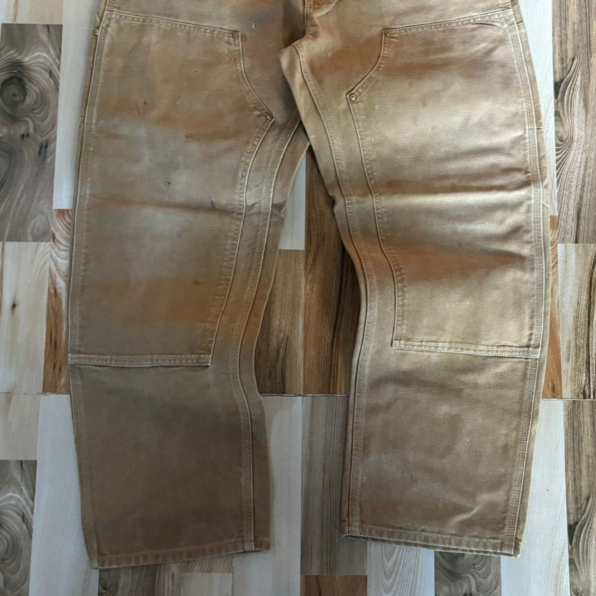 Vintage 00s Carhartt Double Knee B01 BRN 36