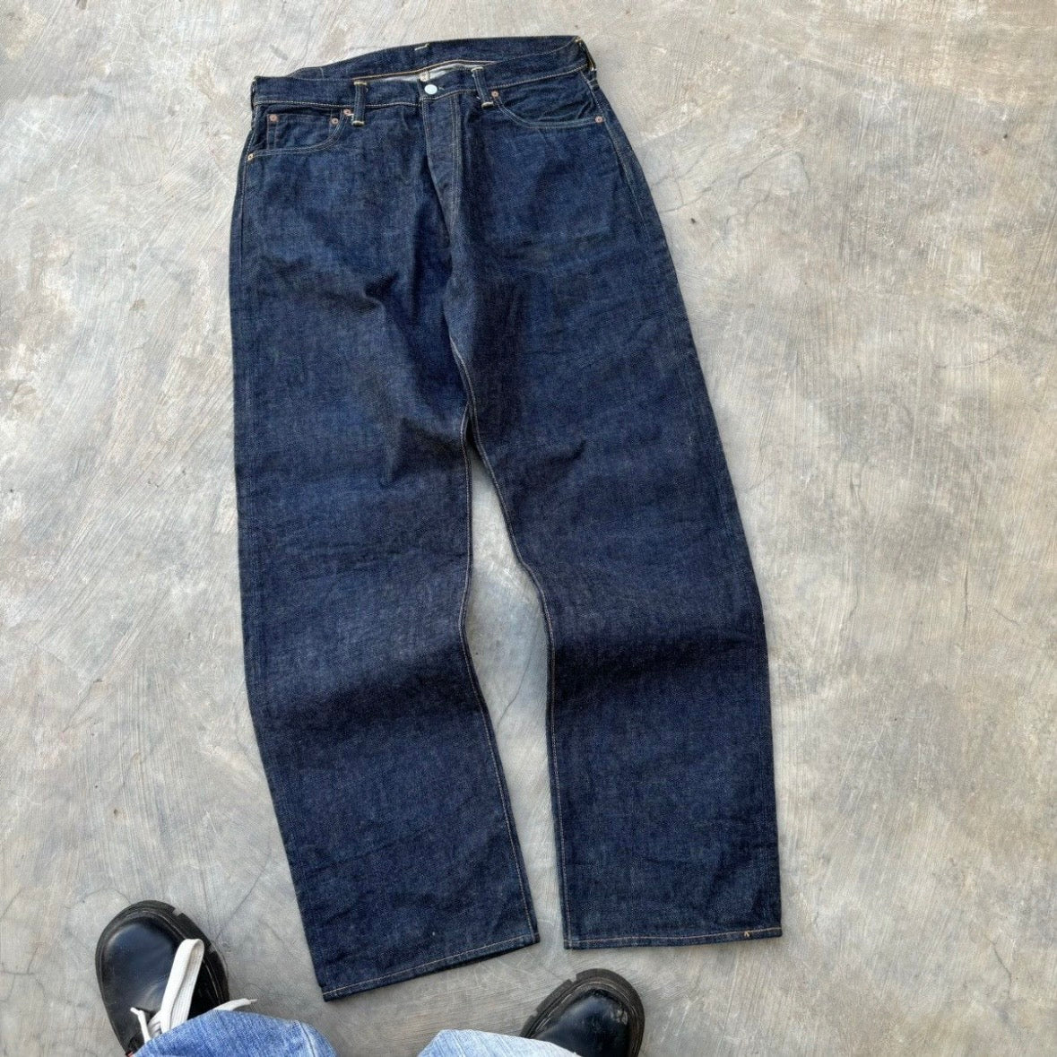 Vintage 00s Evisu Diacock Selvedge Jeans 36