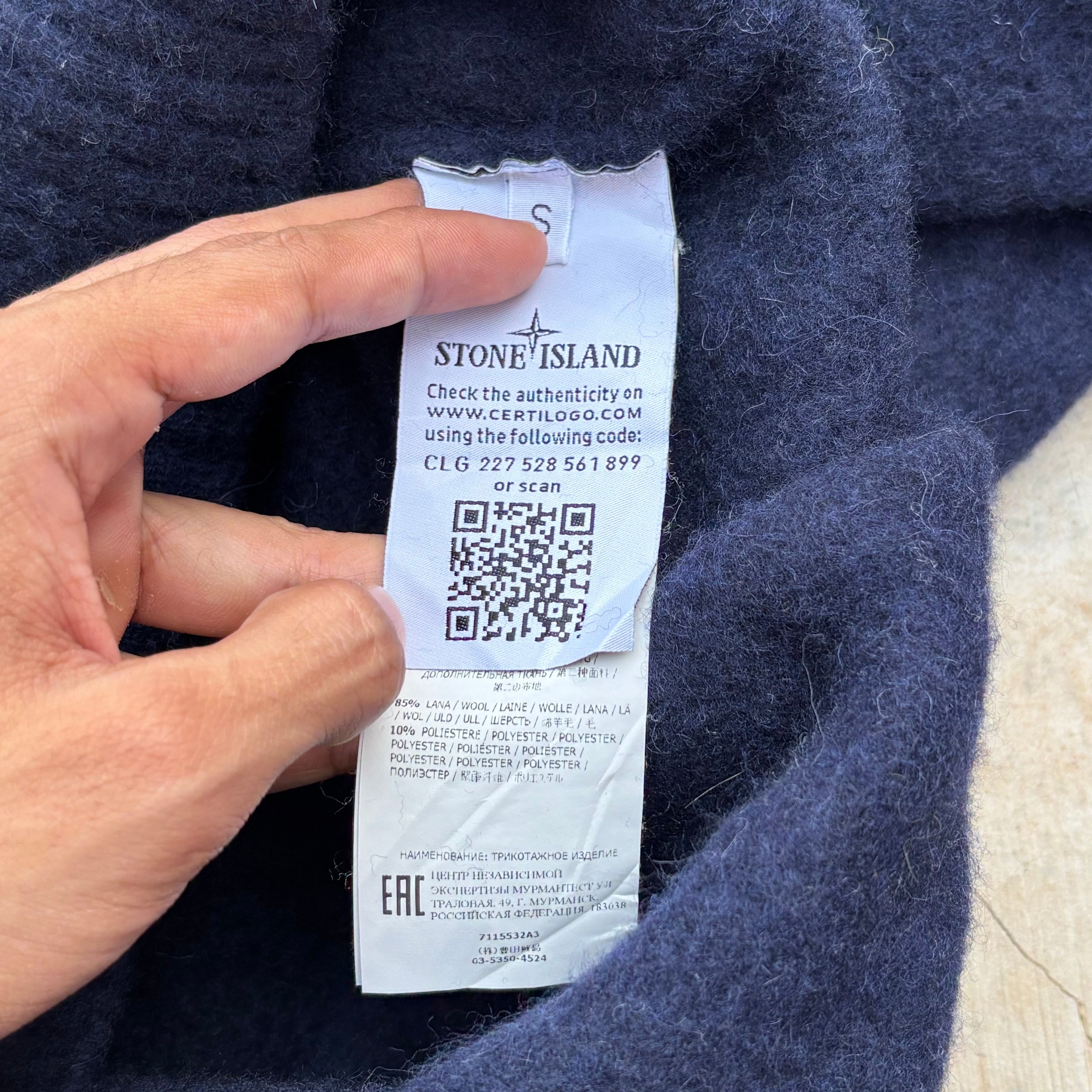 Vintage Stone Island Knitwear S
