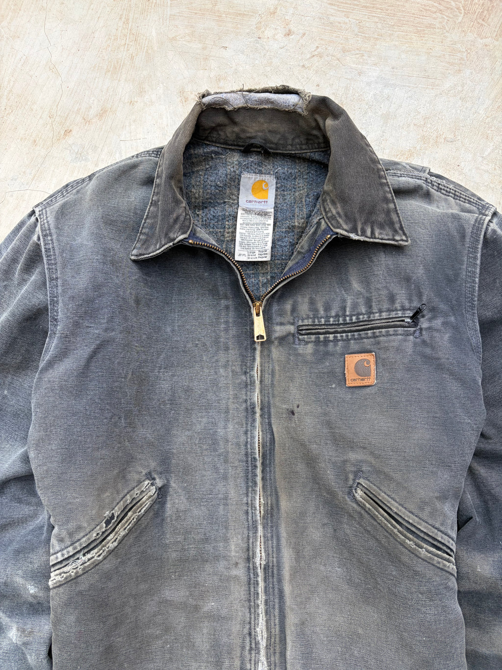 Vintage 00s Carhartt Detroit Jacket J97 PTL L