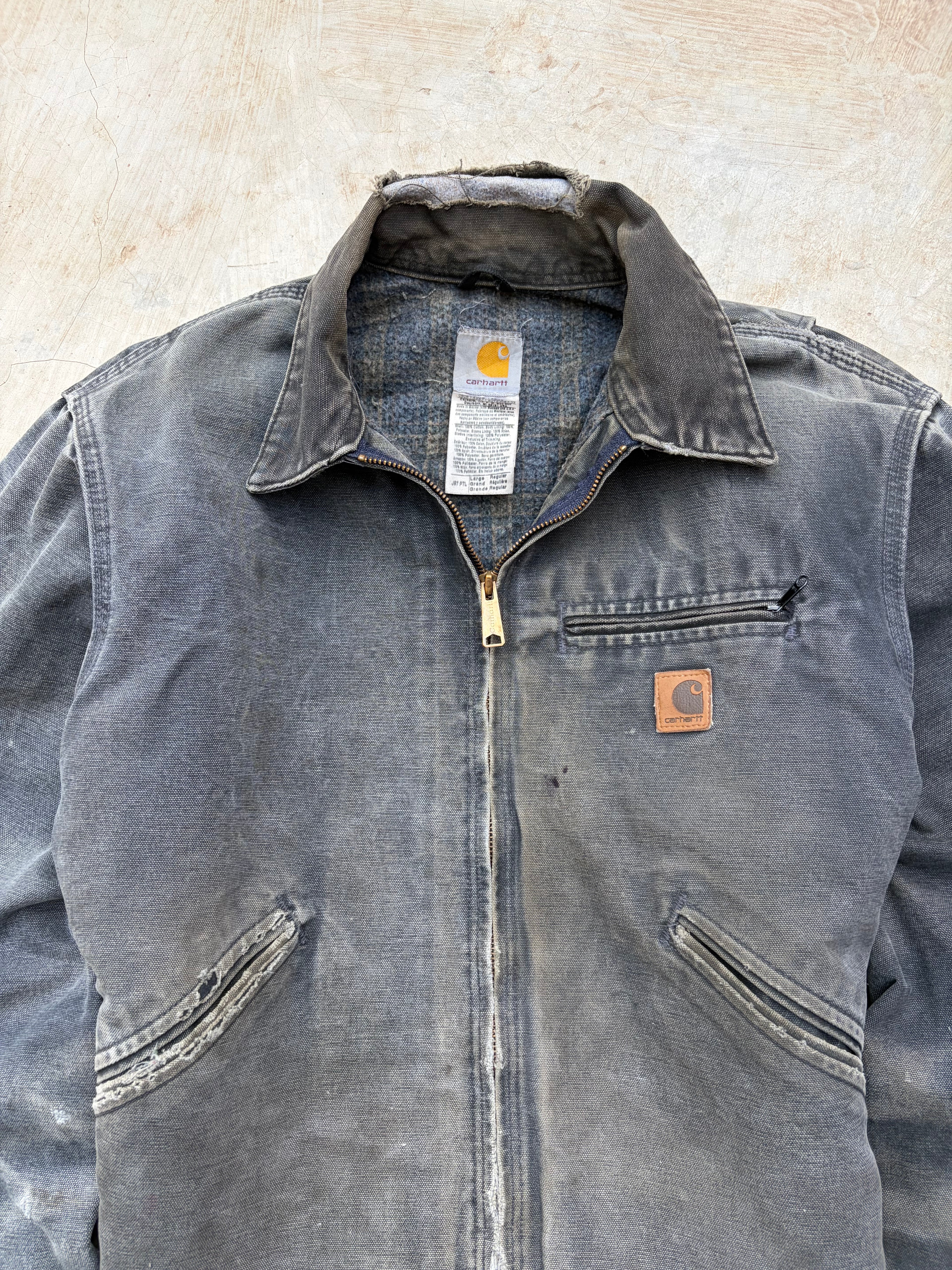 Vintage 00s Carhartt Detroit Jacket J97 PTL L