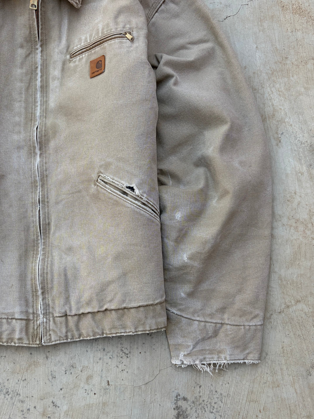 Vintage 00s Sunfaded Carhartt Detroit Jacket J97 266 XL