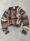 Vintage 90s Coogi Classic 3D Knit Sweater L