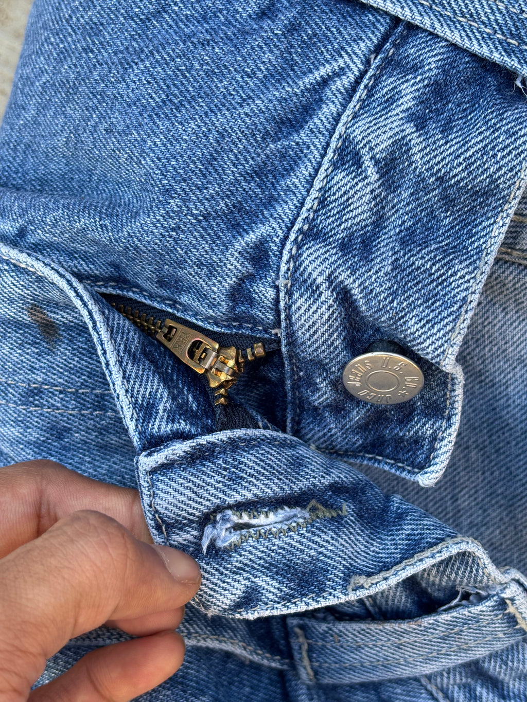 Vintage 90s Jnco Spellout Jeans 34