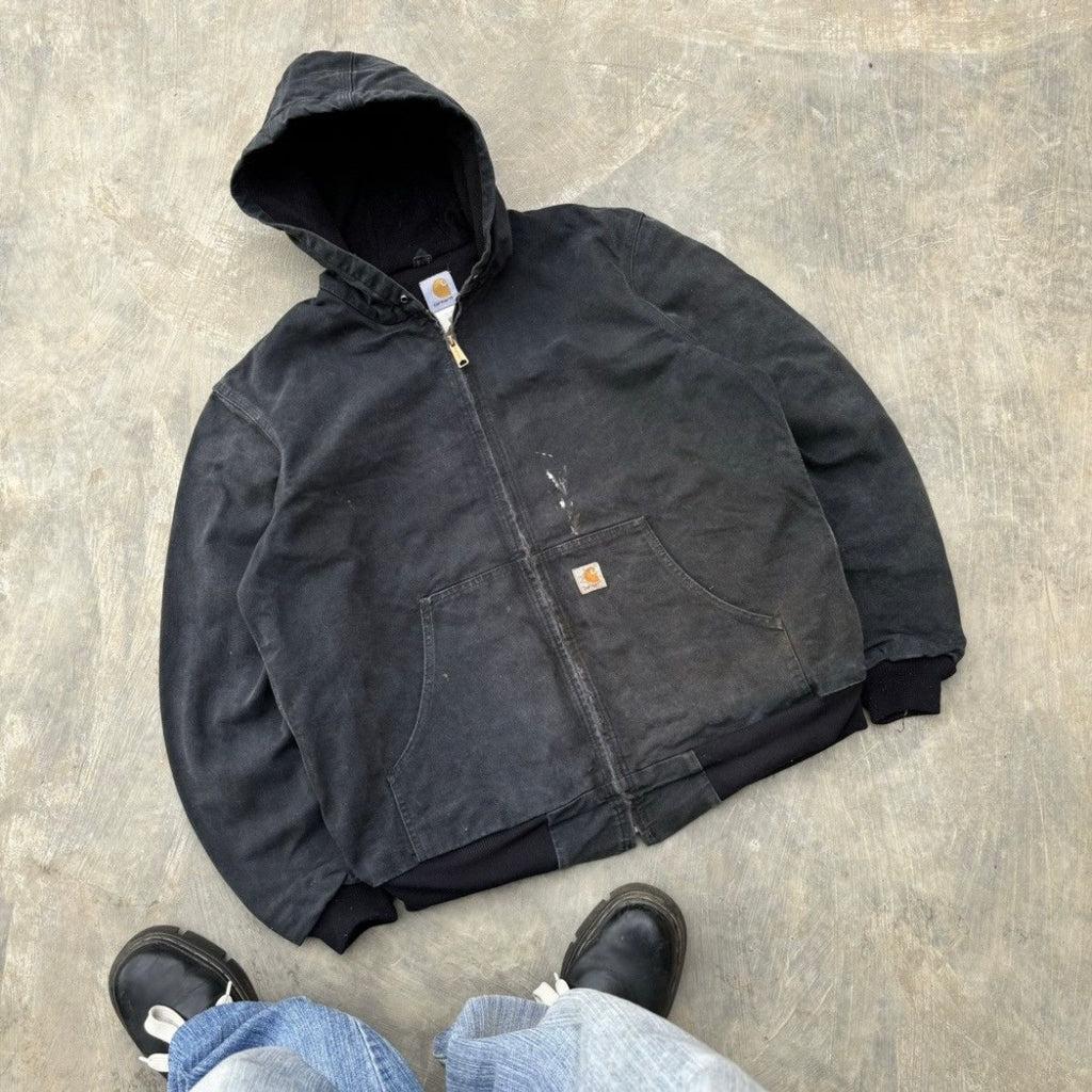 Vintage 00s Carhartt Active Jacket BLK L