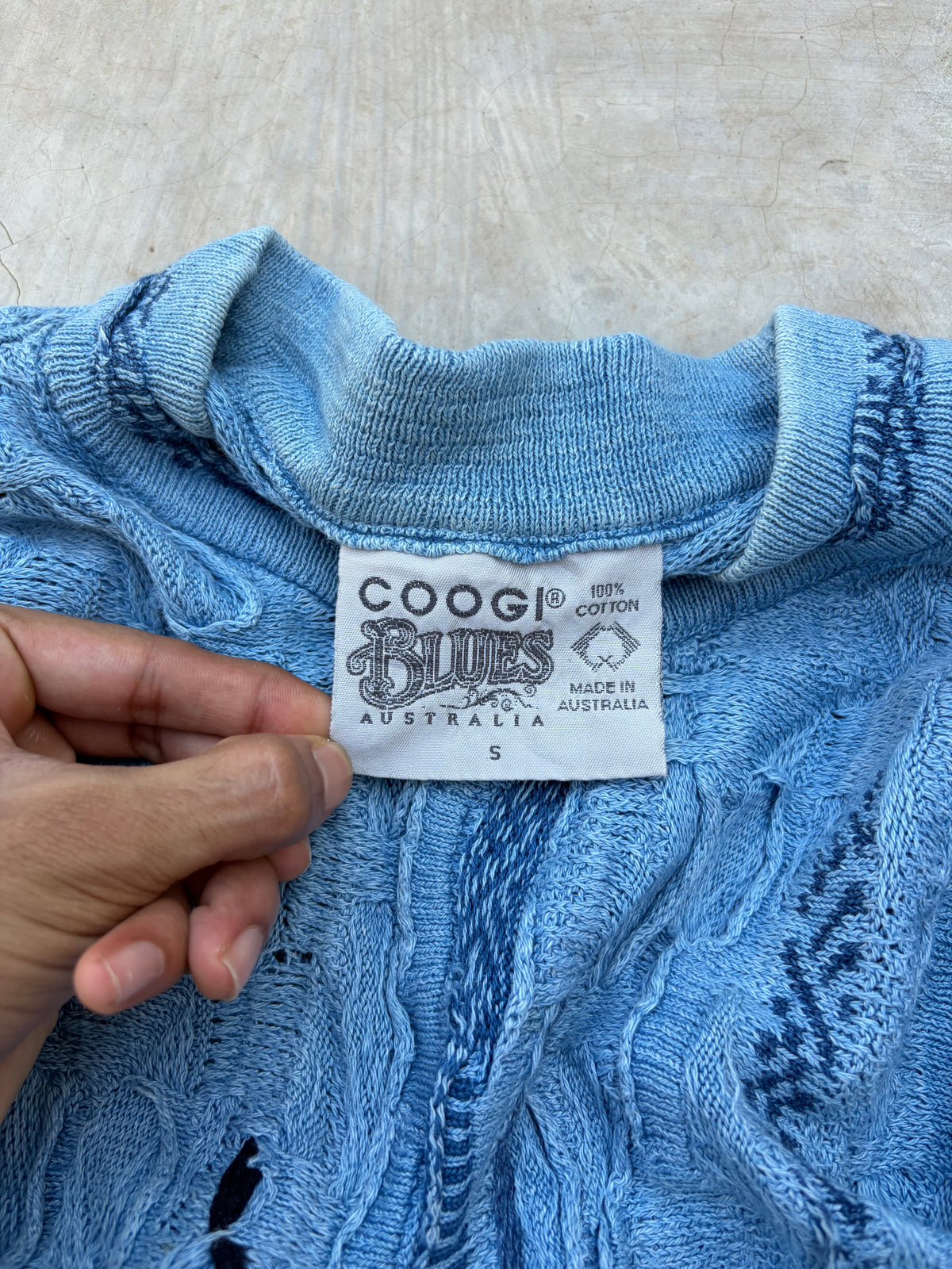 Rare 90s Vintage COOGI Blues Australia 3D Knit Sweater M/L