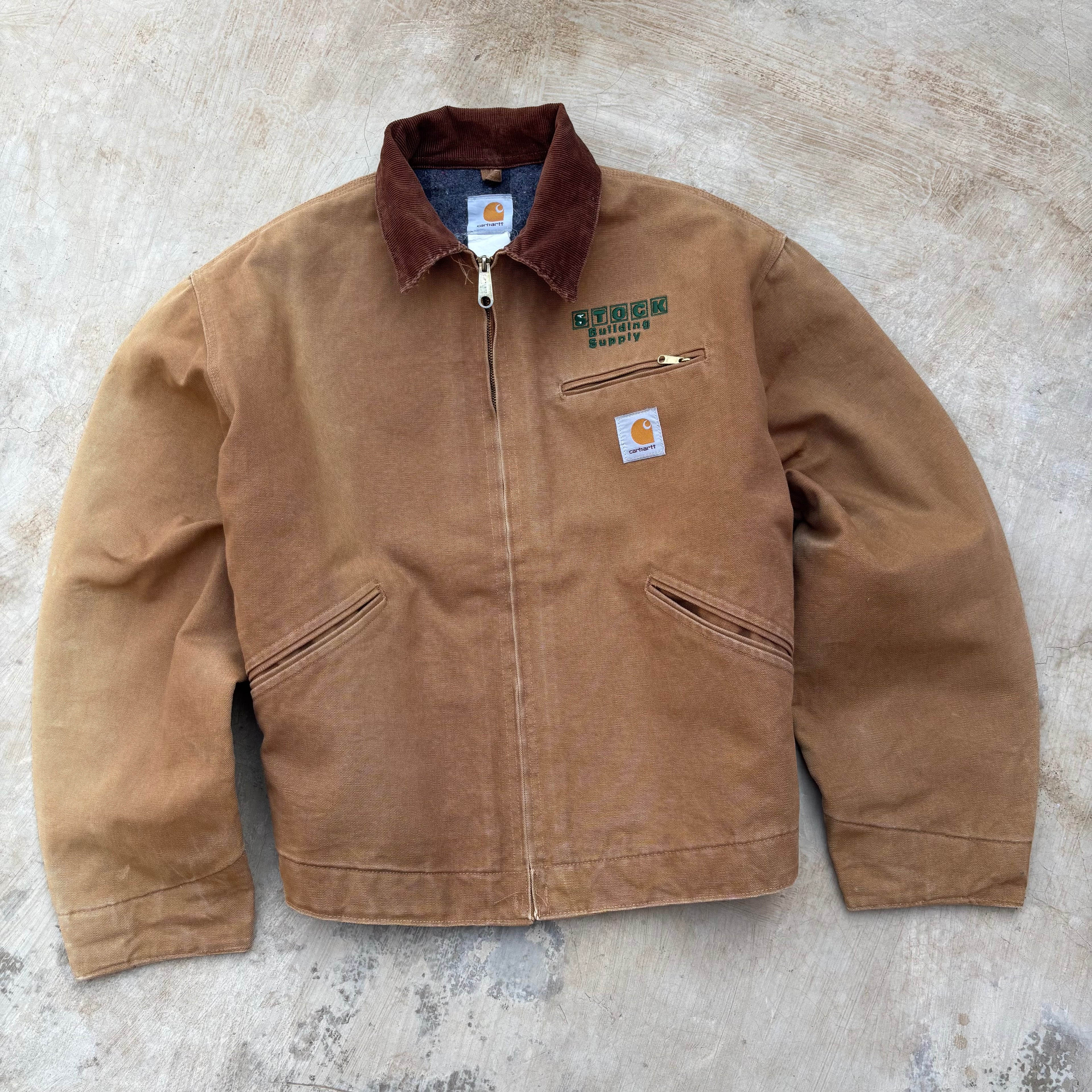 Vintage 00s Carhartt Detroit Jacket BRN L/XL