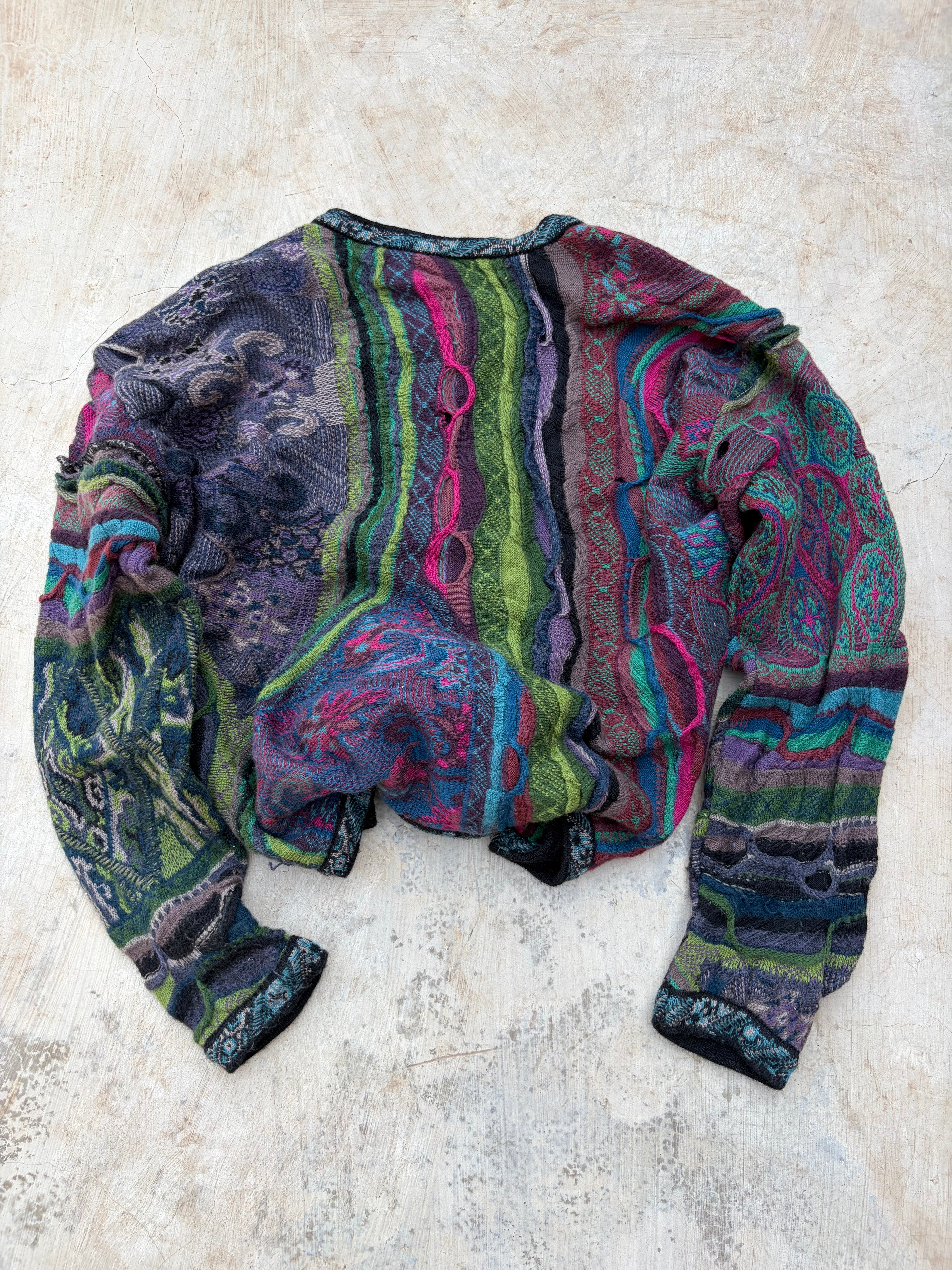 Vintage 90s Coogi Cardigan M