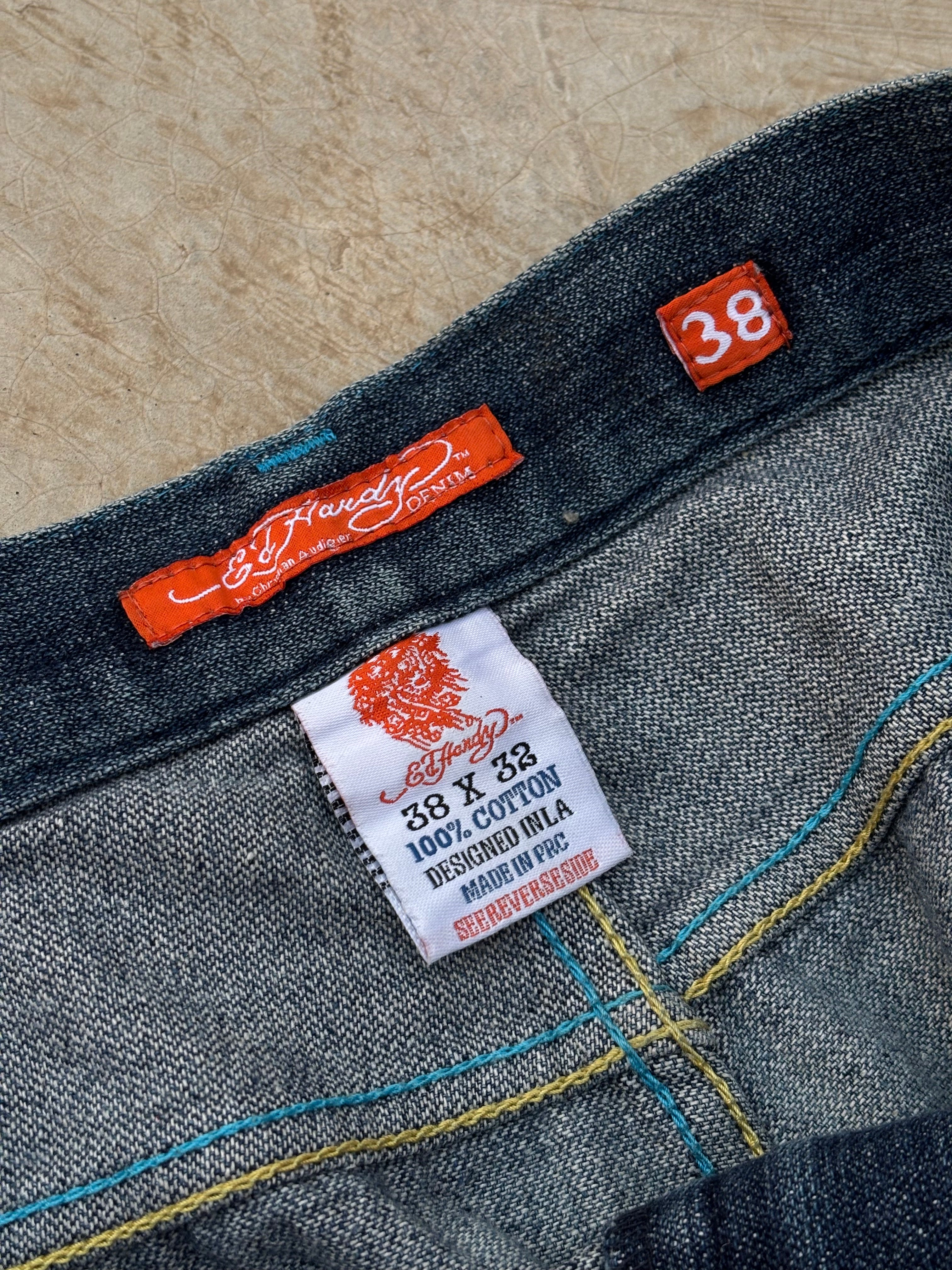 Vintage 00s Edhardy Y2k Pant 36