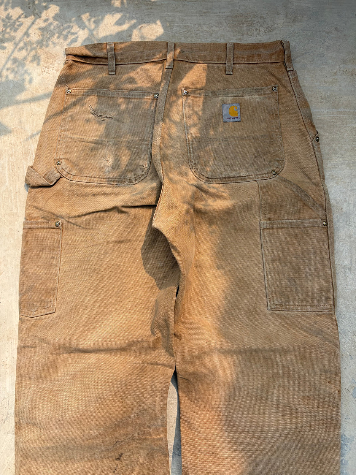 Vintage Sunfaded 1 pannel Carhartt Double Knee 32