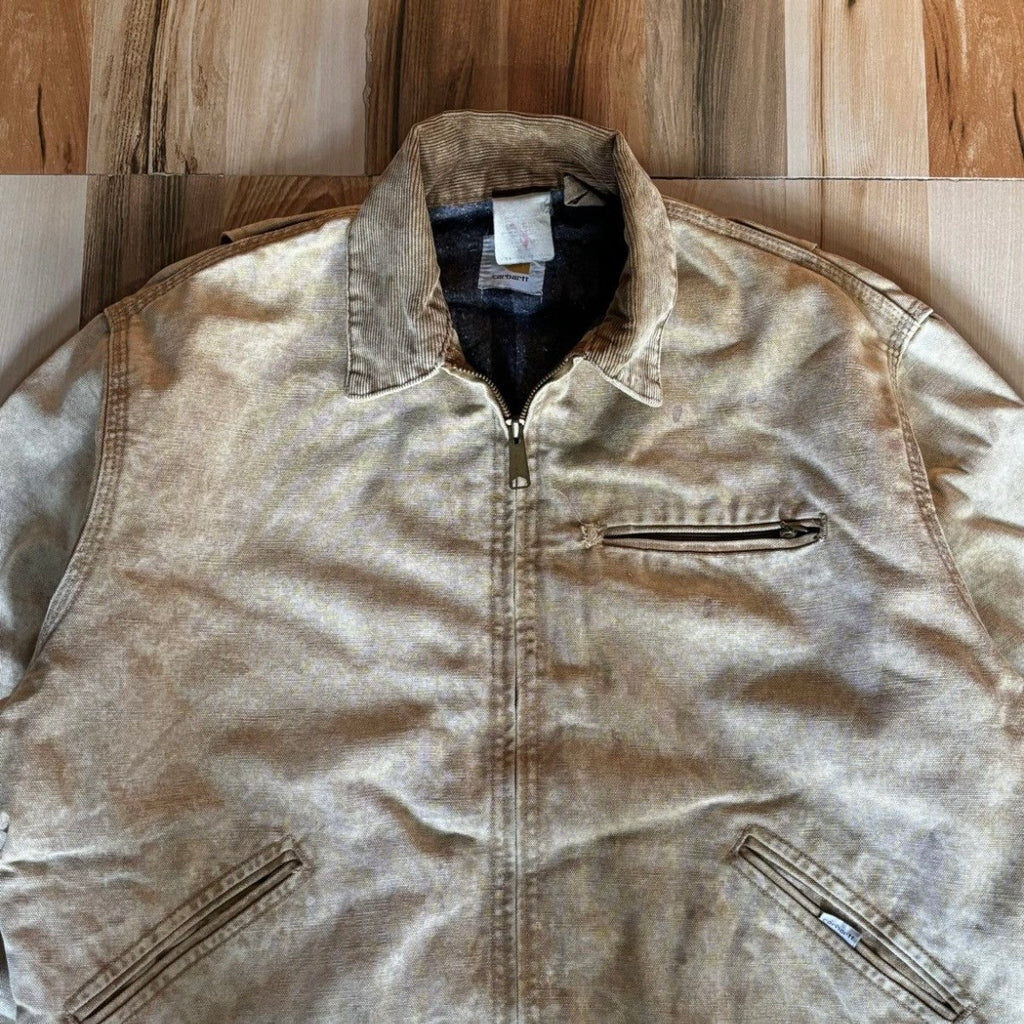 Vintage 80s Carhartt Detroit Jacket Acid Washed M