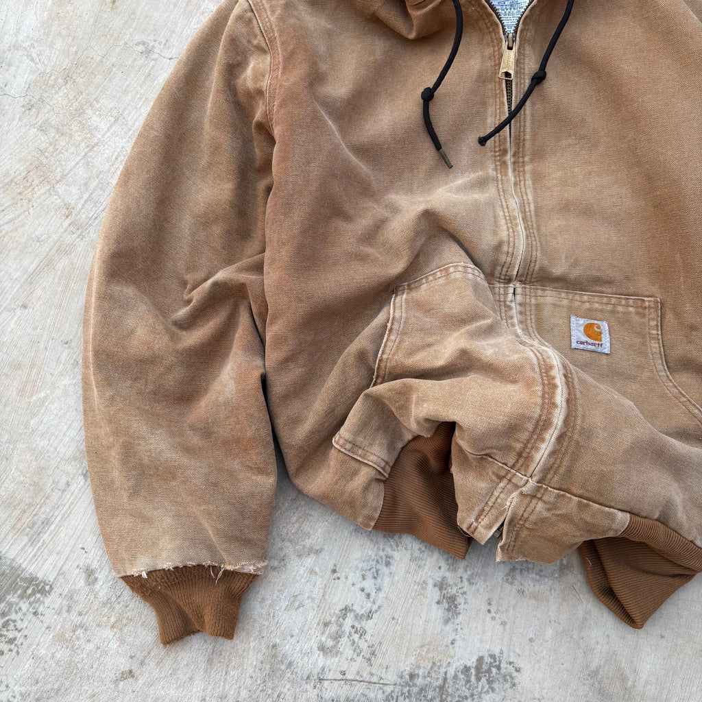 Vintage Carhartt Active Jacket WJ130 BRN M